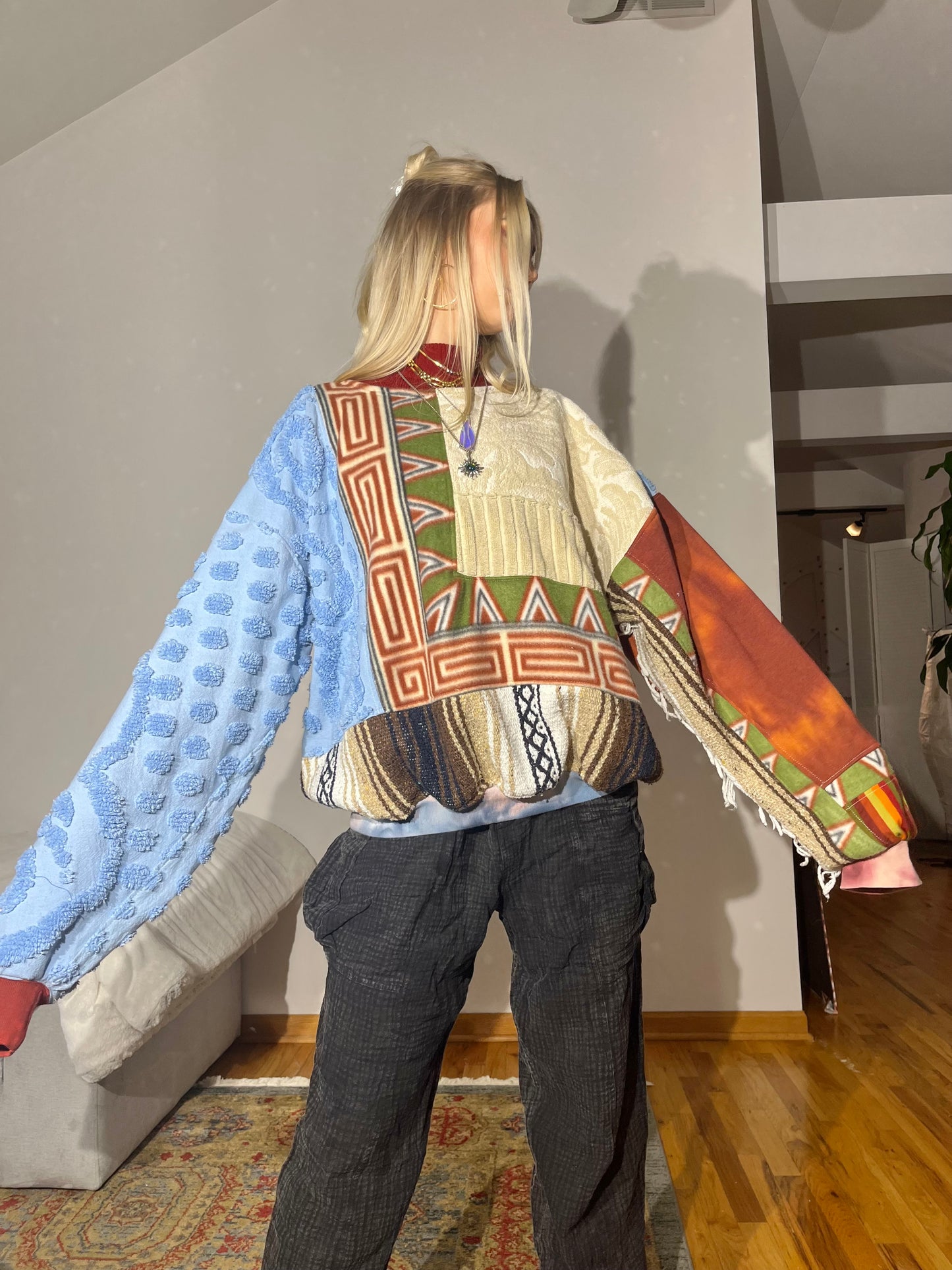 Reclaimed Tuscan Tile Crewneck