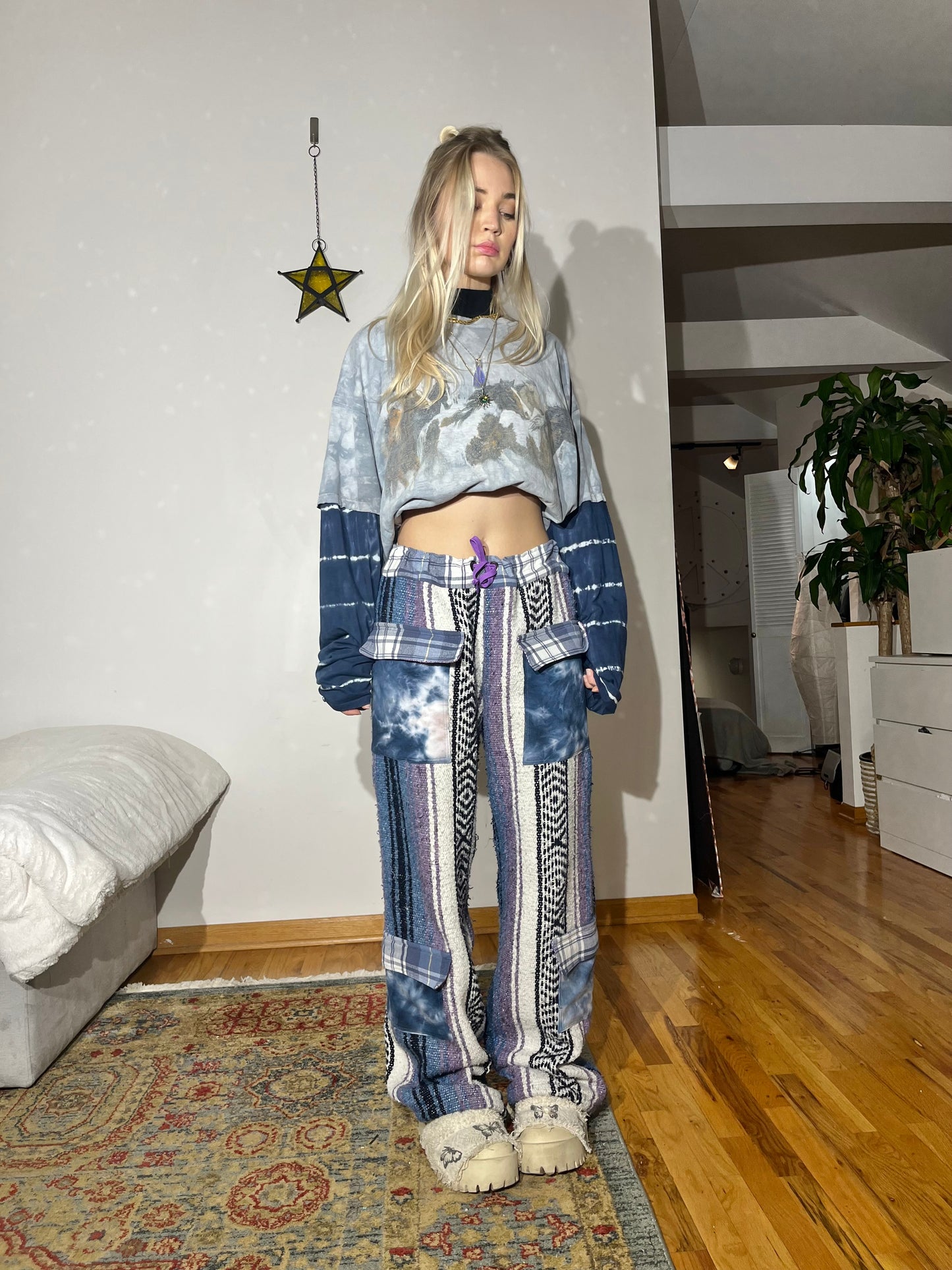 Reclaimed Purple Haze Cargos