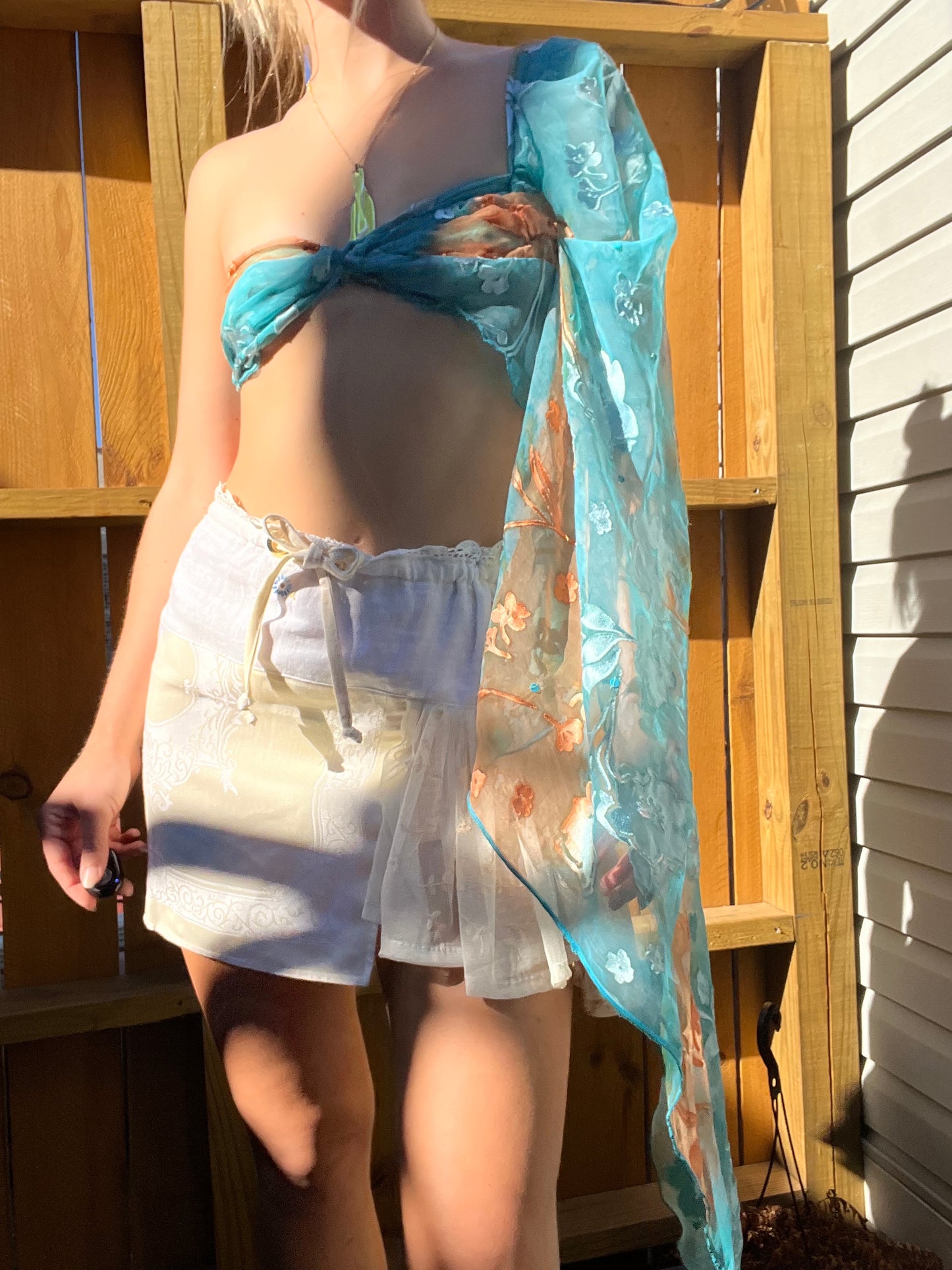 Reclaimed Scarf Top