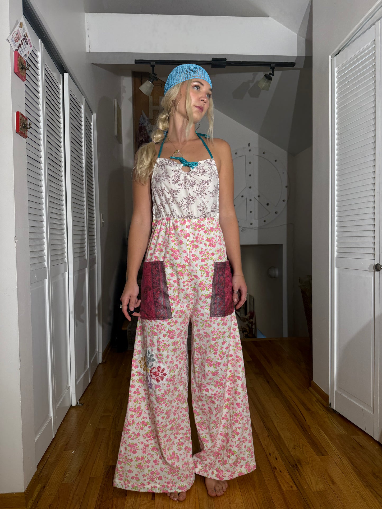 Reclaimed Clovers and Roses Onesie