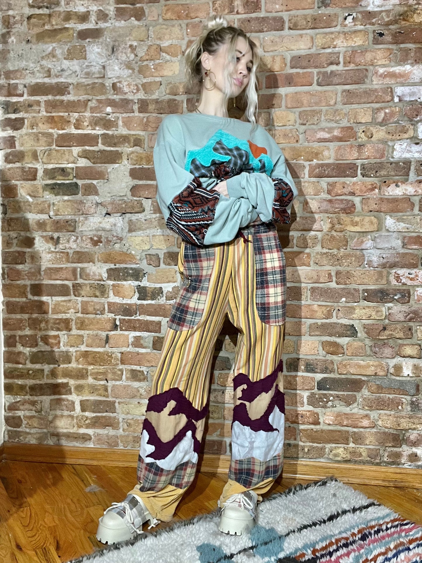 Reclaimed Rocky Mountain High Detachable Overall