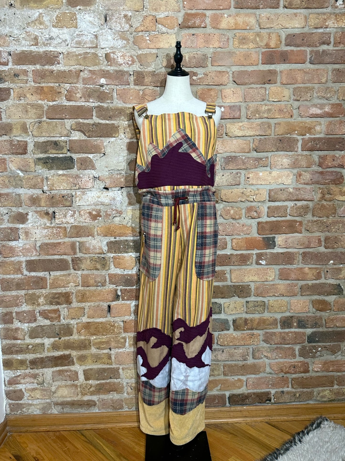 Reclaimed Rocky Mountain High Detachable Overall
