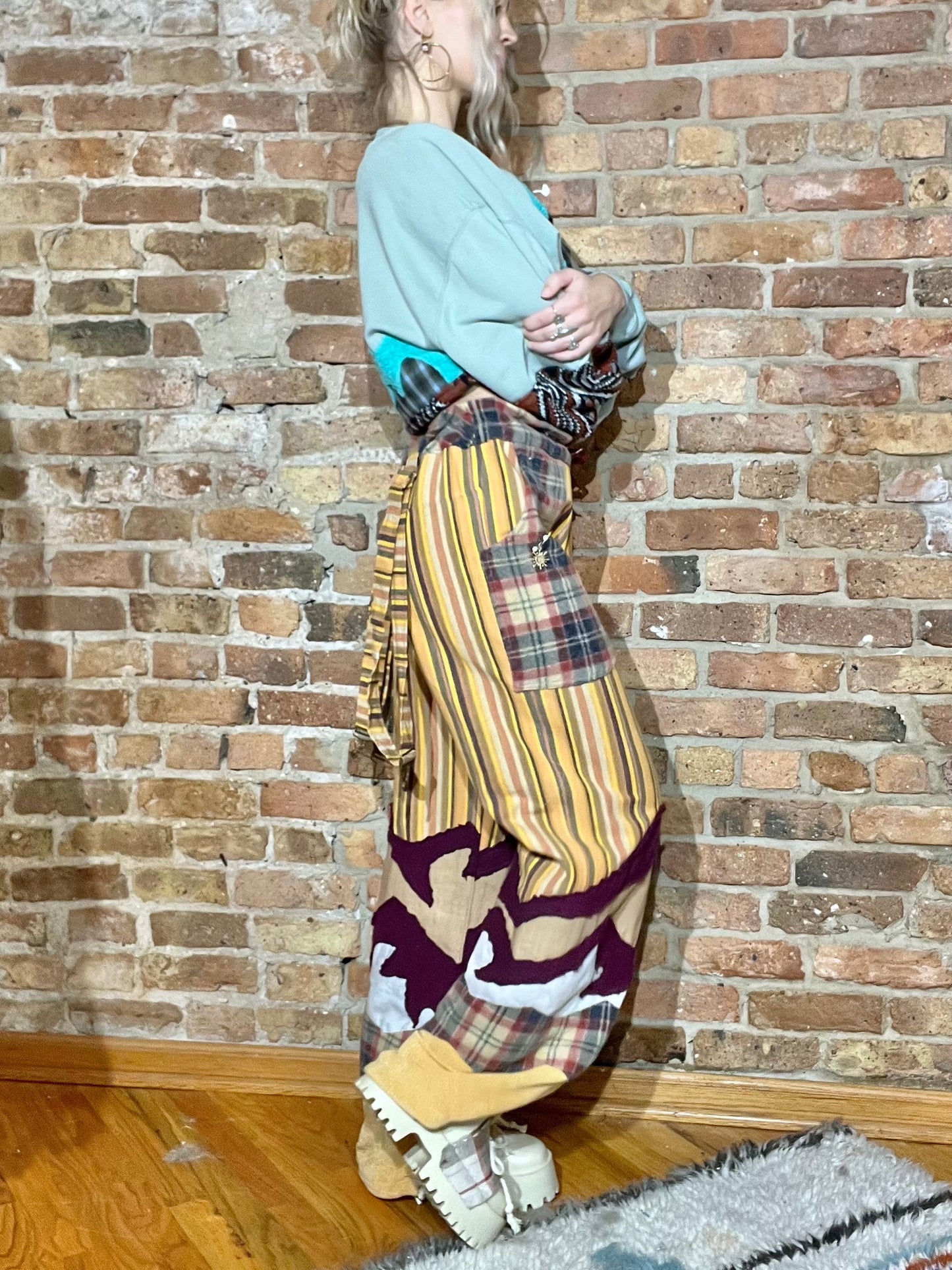 Reclaimed Rocky Mountain High Detachable Overall