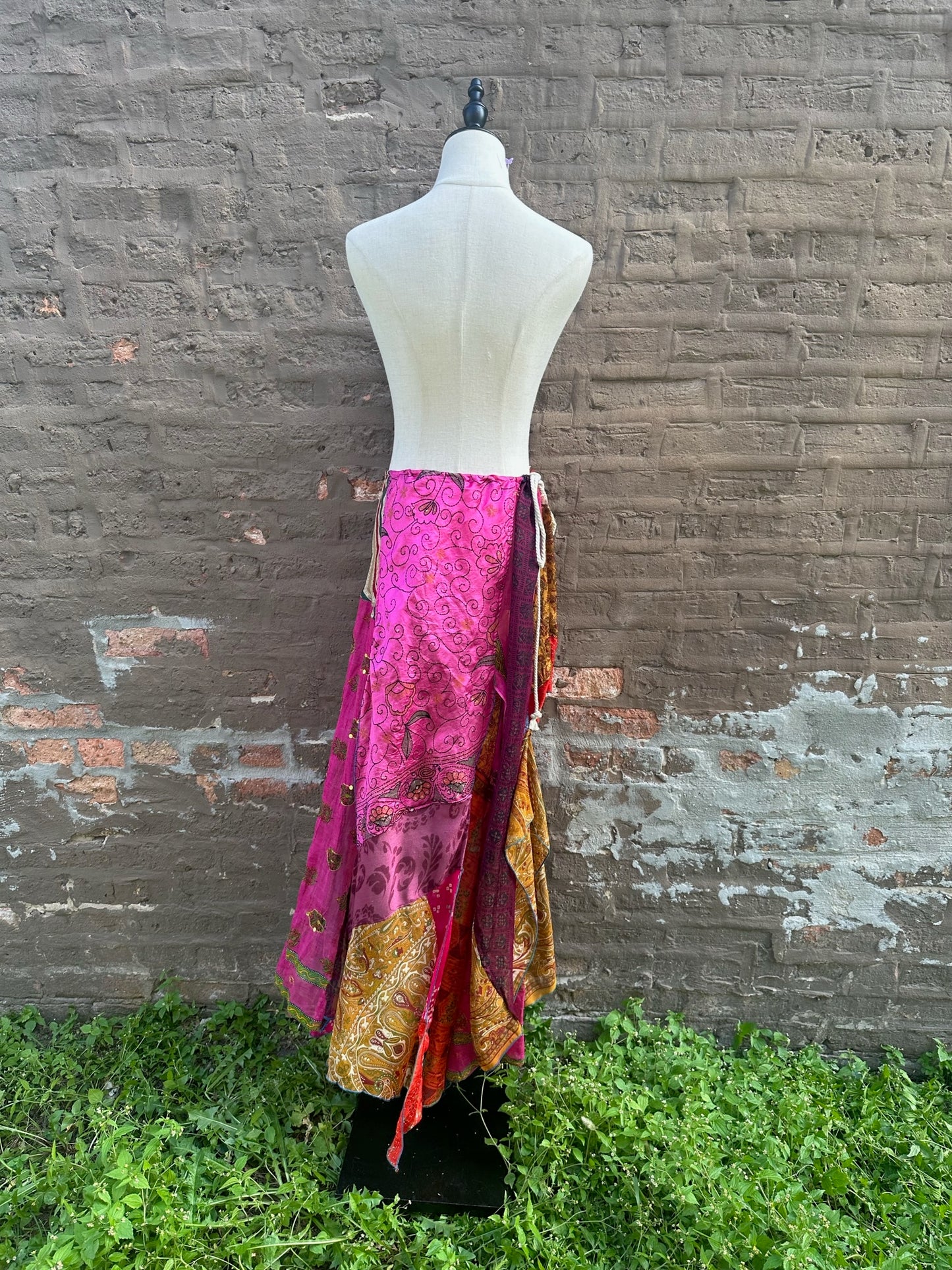 The Sophia Reclaimed Wrap Skirt/Top 2