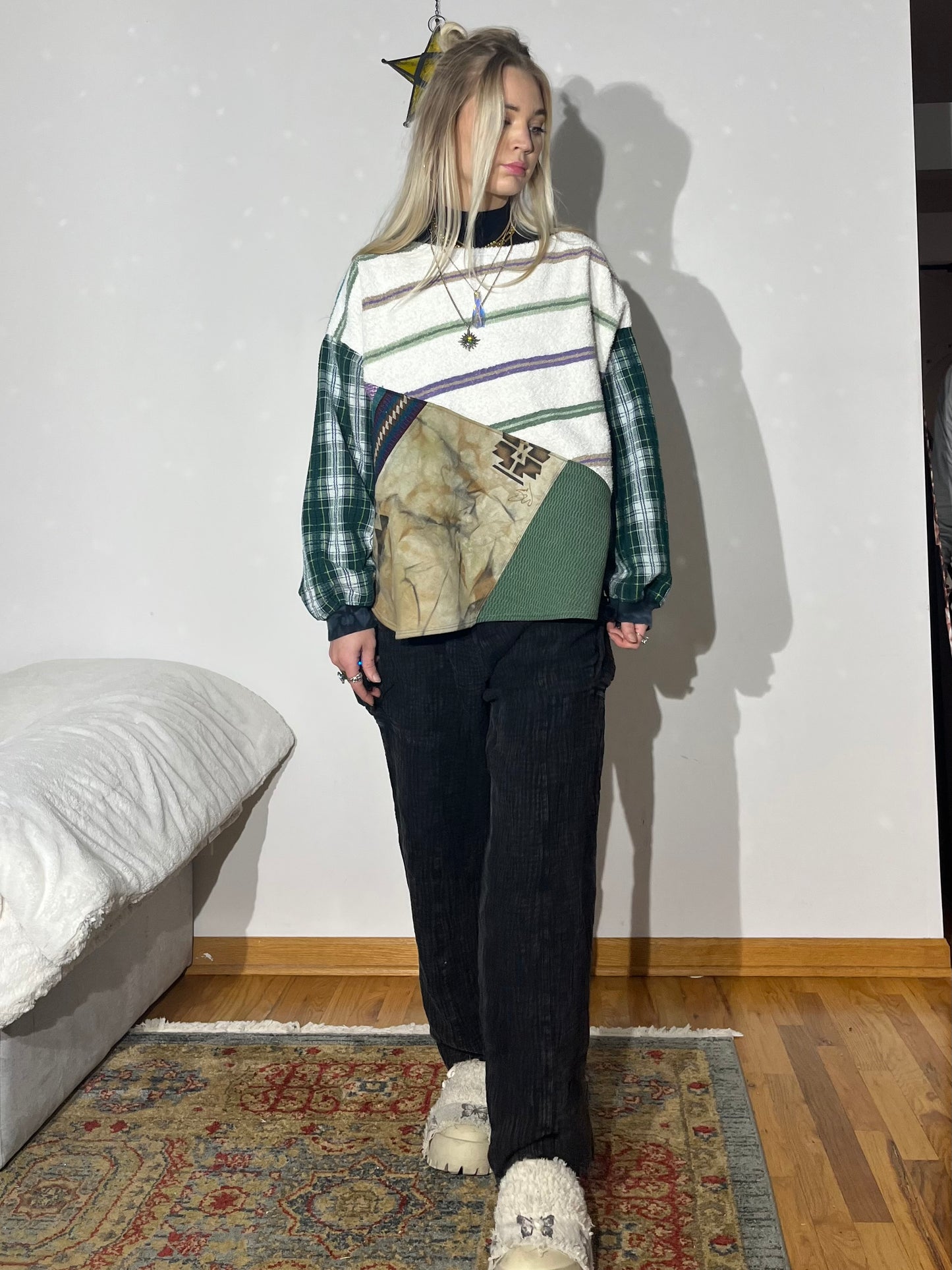Reclaimed Cabin Near the Caverns Crewneck