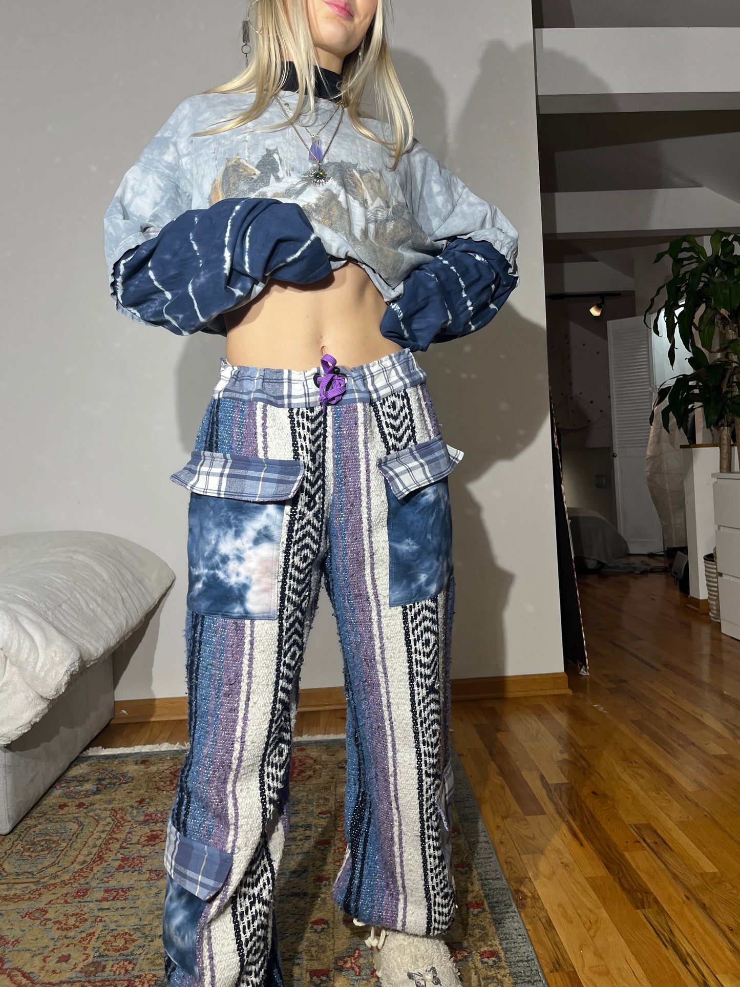 Reclaimed Purple Haze Cargos