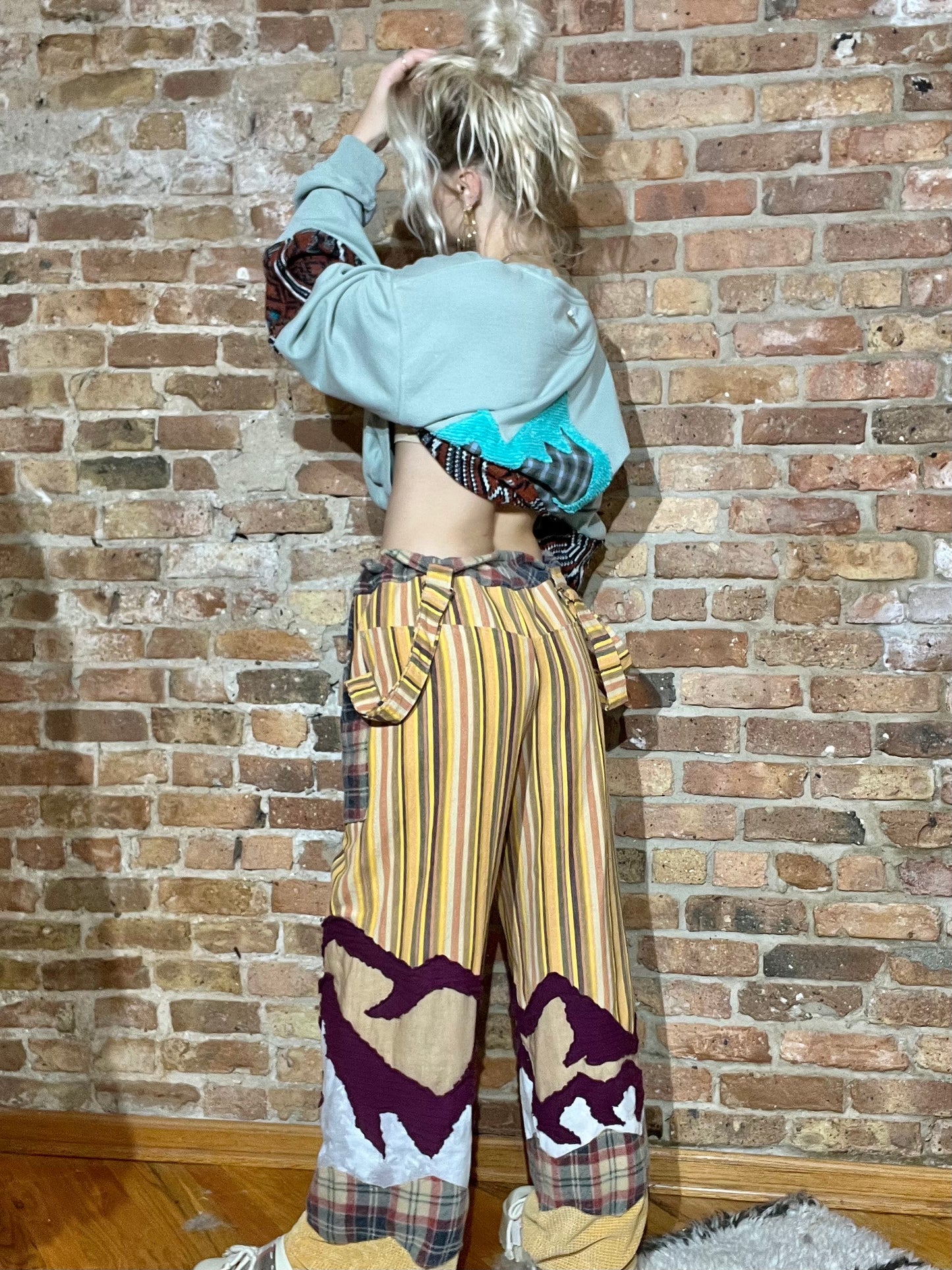 Reclaimed Rocky Mountain High Detachable Overall