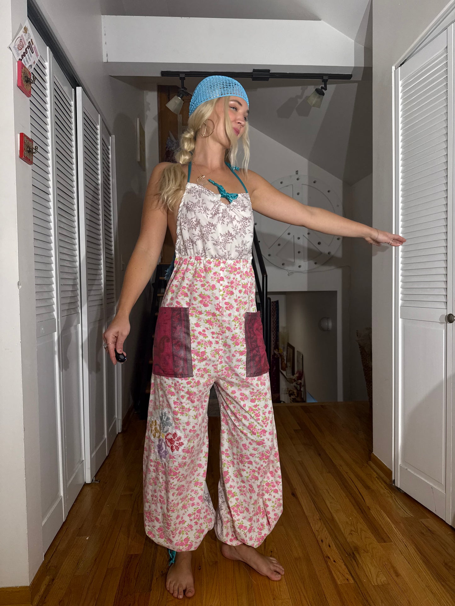 Reclaimed Clovers and Roses Onesie