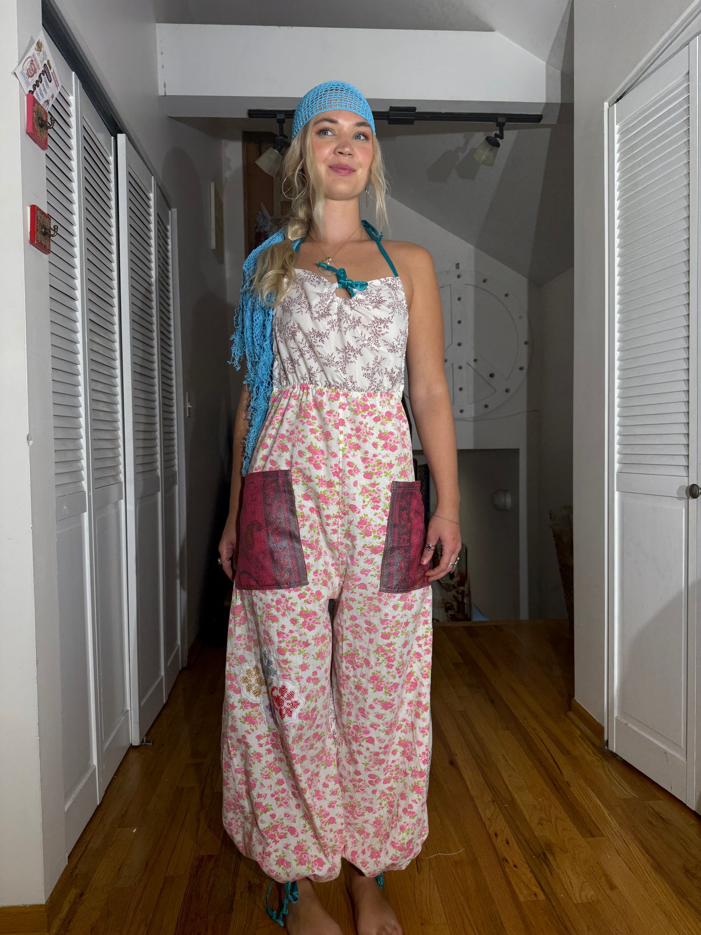 Reclaimed Clovers and Roses Onesie