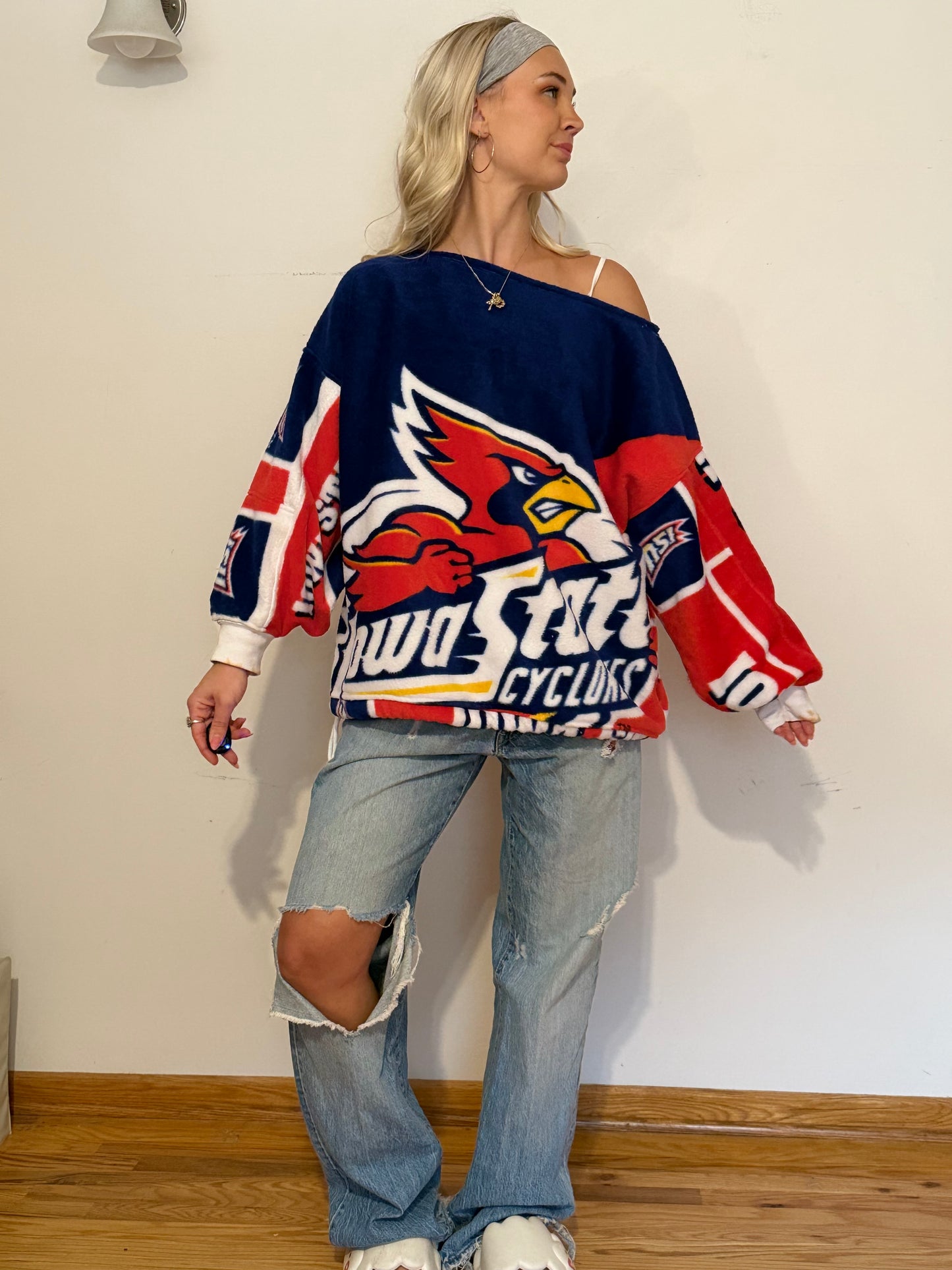 Reclaimed Iowa State Tailgating Crewneck