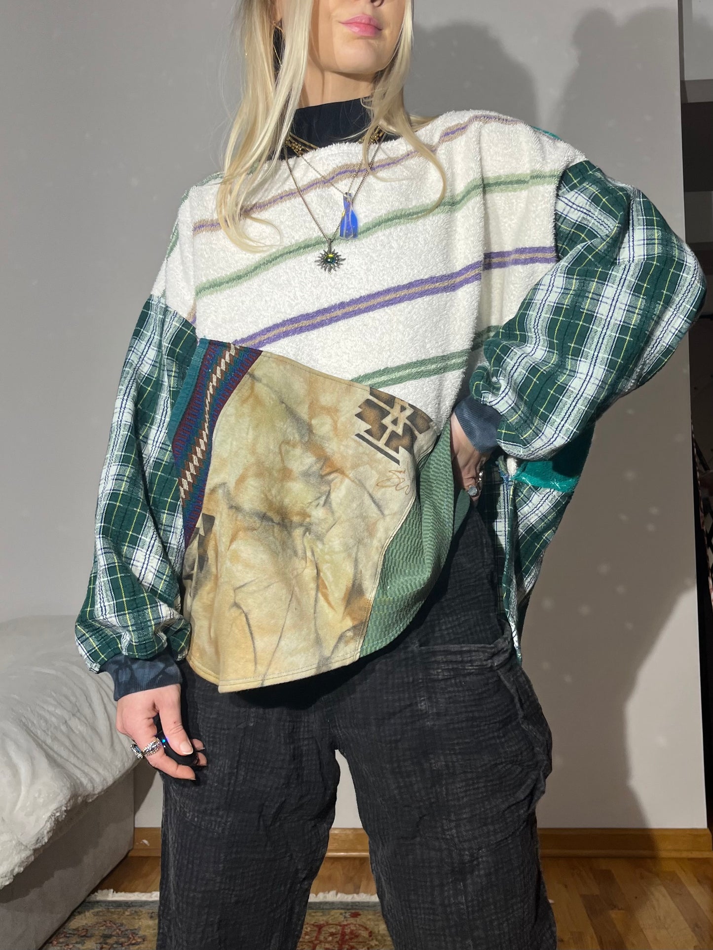 Reclaimed Cabin Near the Caverns Crewneck