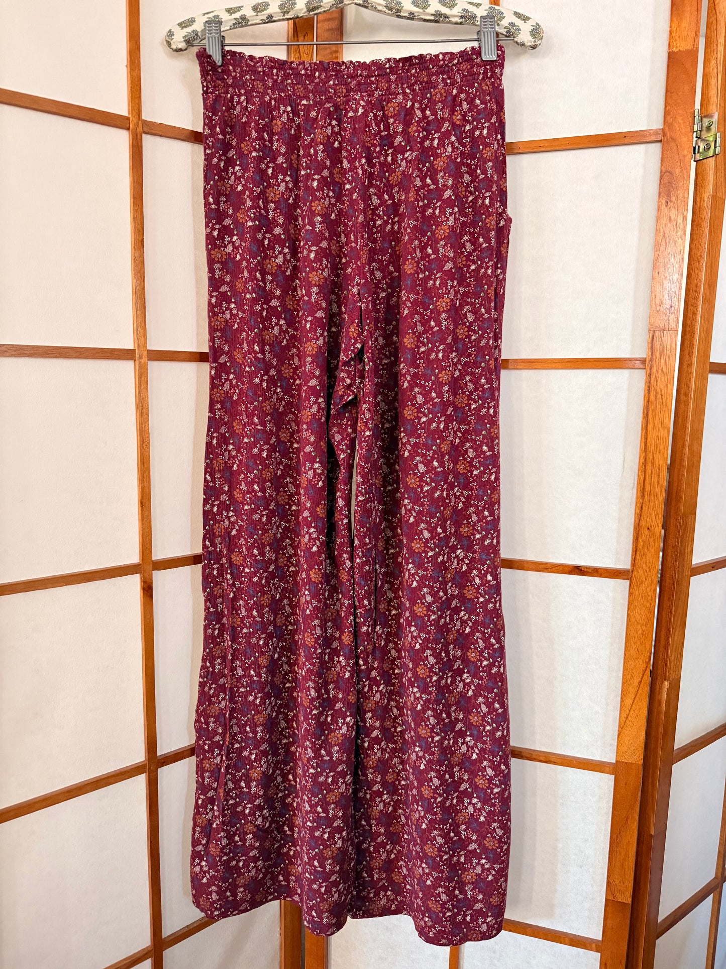 Flowers Flowy Pants