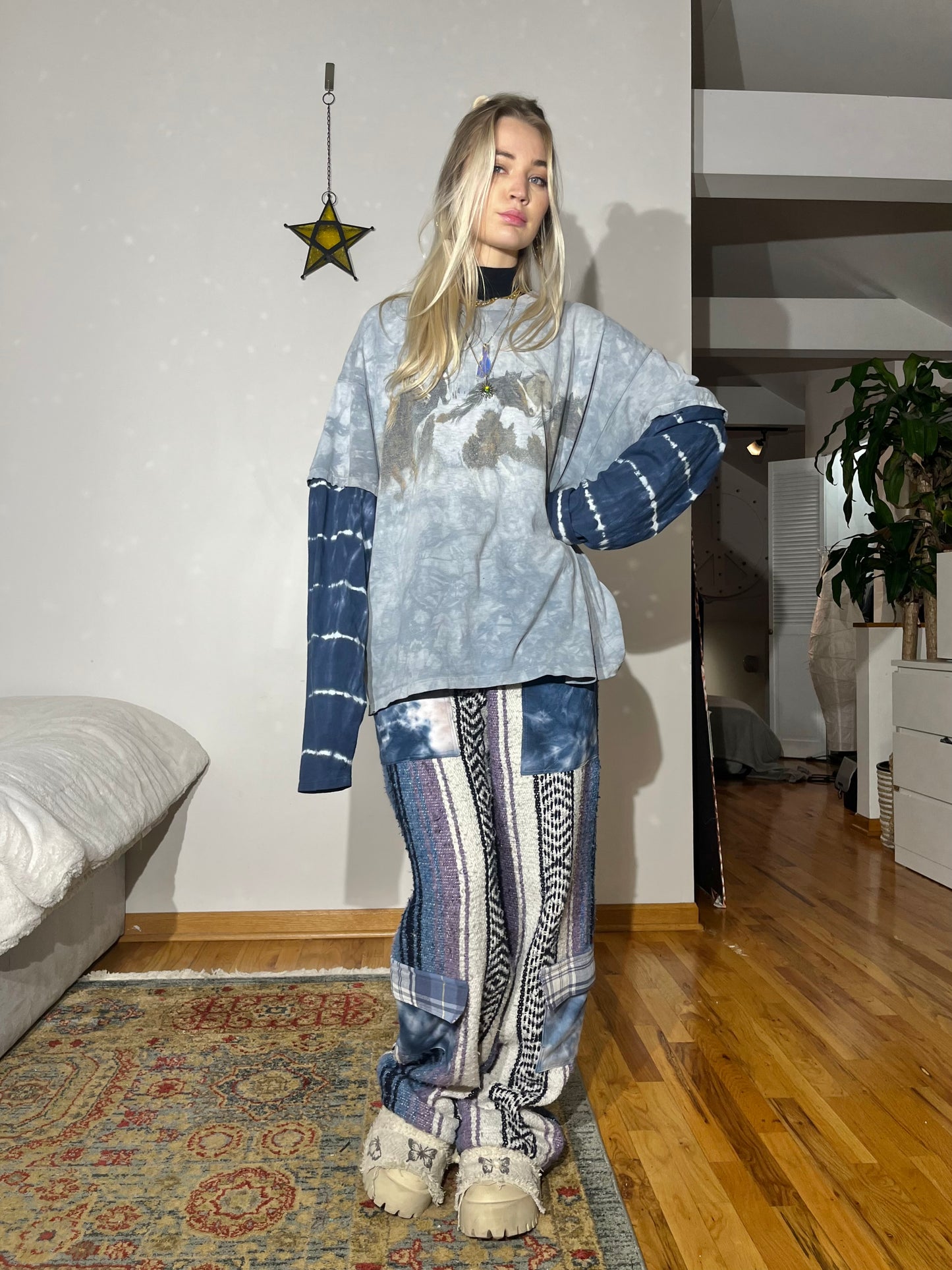 Reclaimed Caught Me Running Wild Long Sleeve