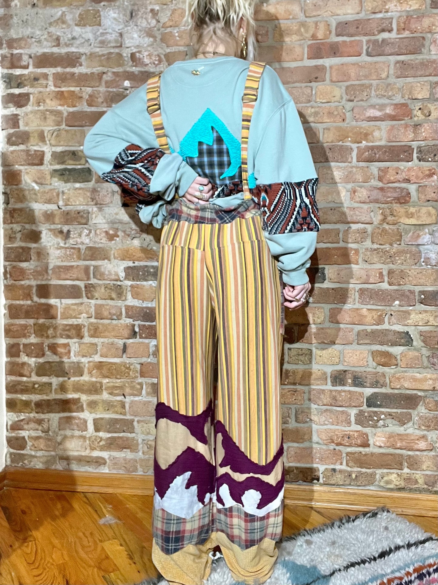 Reclaimed Rocky Mountain High Detachable Overall