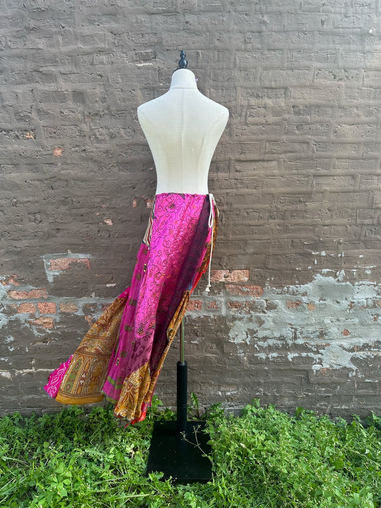 The Sophia Reclaimed Wrap Skirt/Top 2