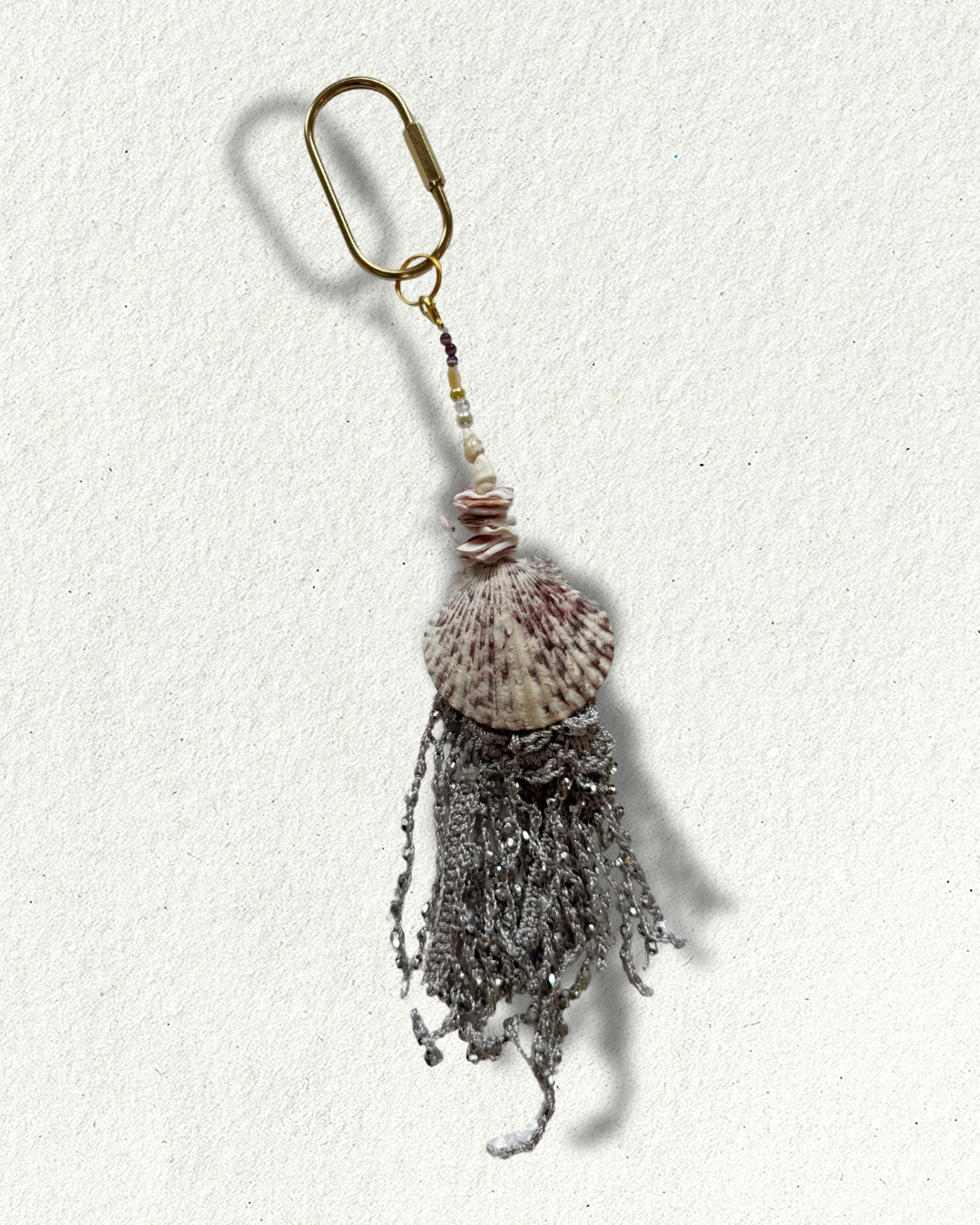 Sea Shell Bag Charm