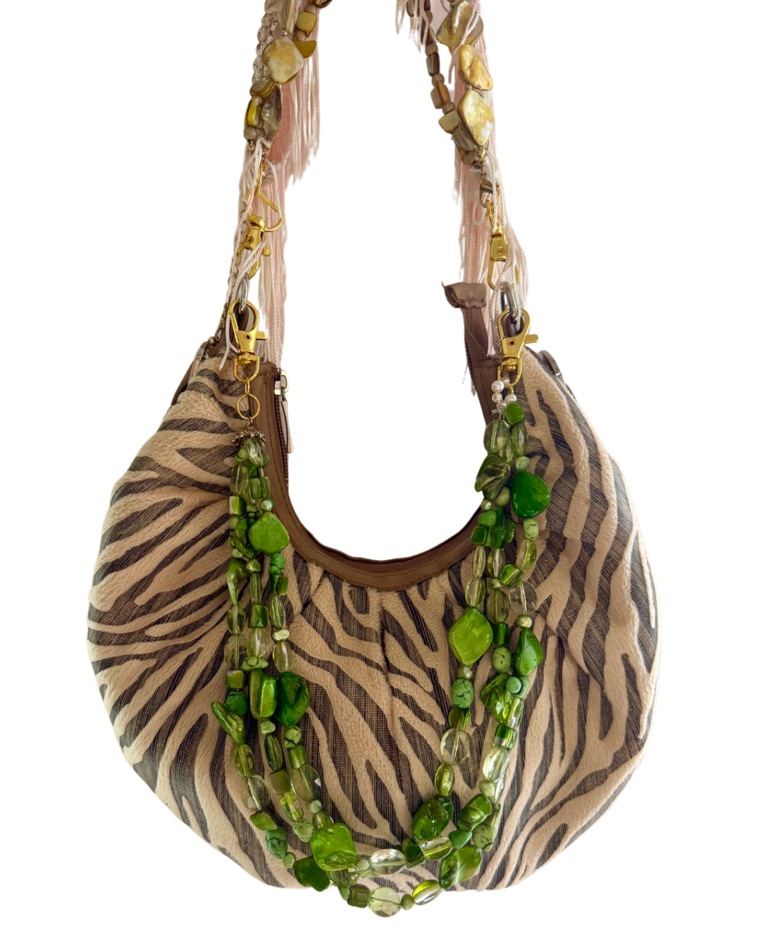 Beaded Bag Charm