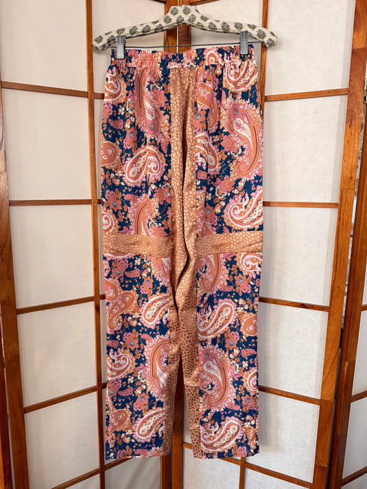 Paisley Satin Pants