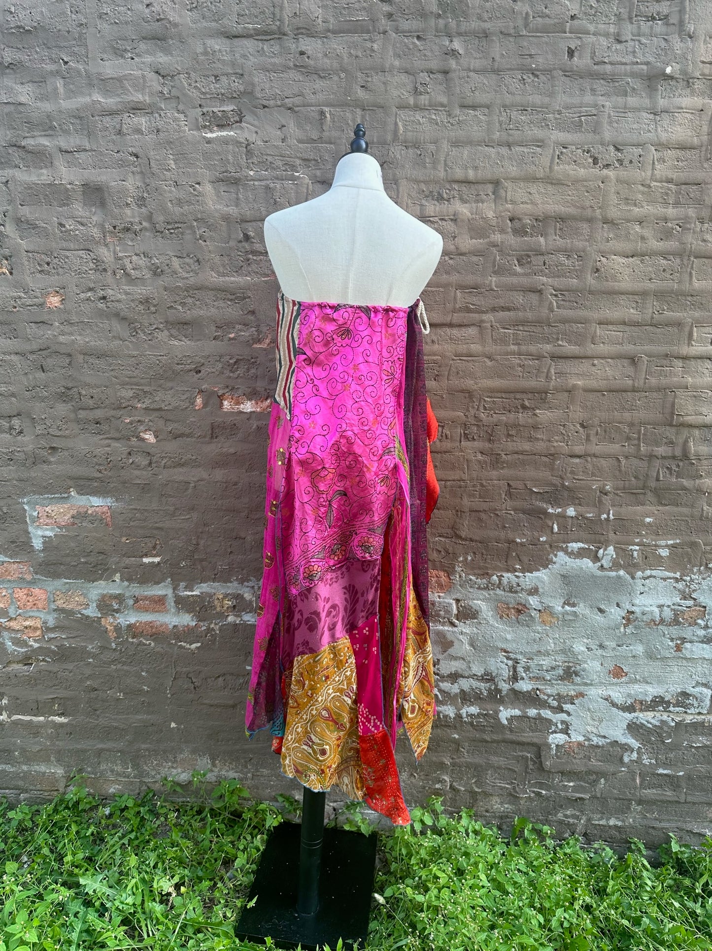 The Sophia Reclaimed Wrap Skirt/Top 2