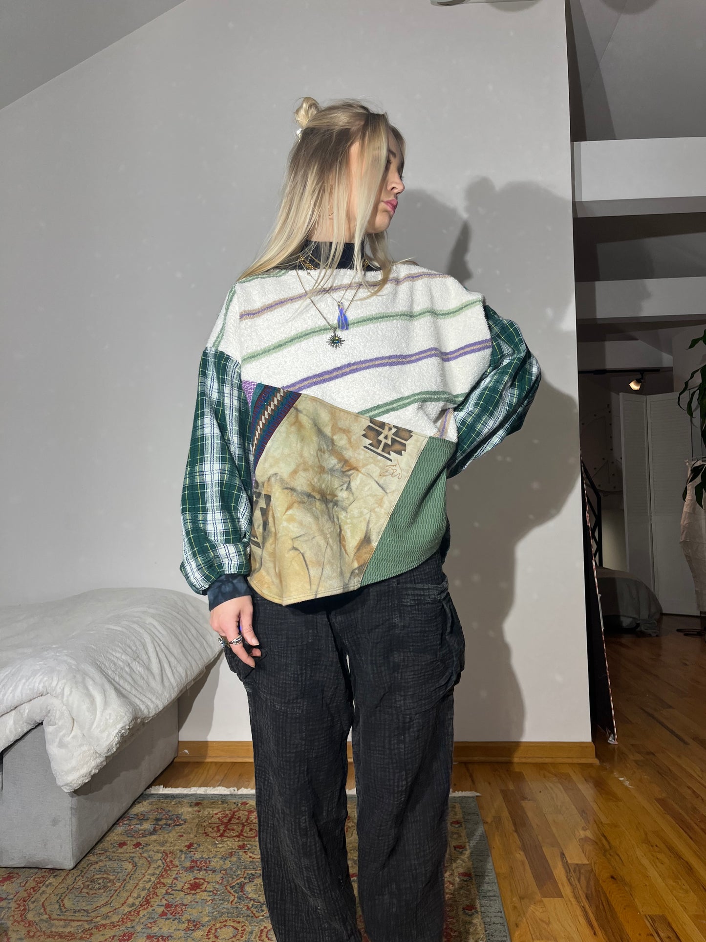 Reclaimed Cabin Near the Caverns Crewneck