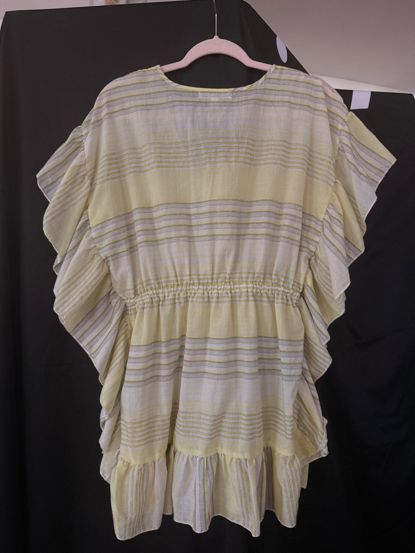Yellow Ruffle Dress
