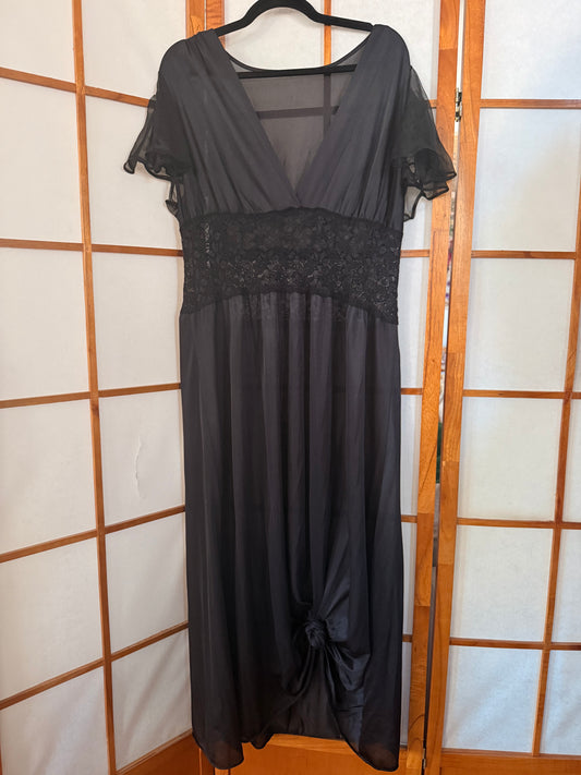 Black Slip Dress