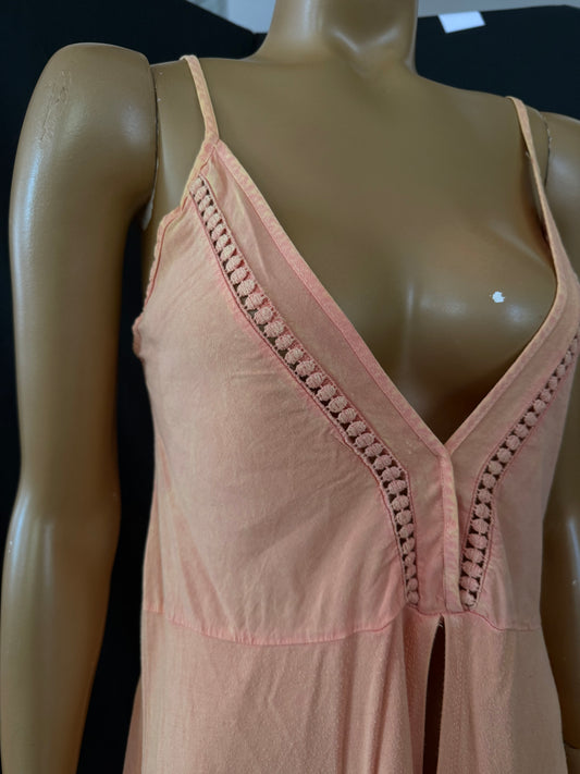Orange BabyDoll Top