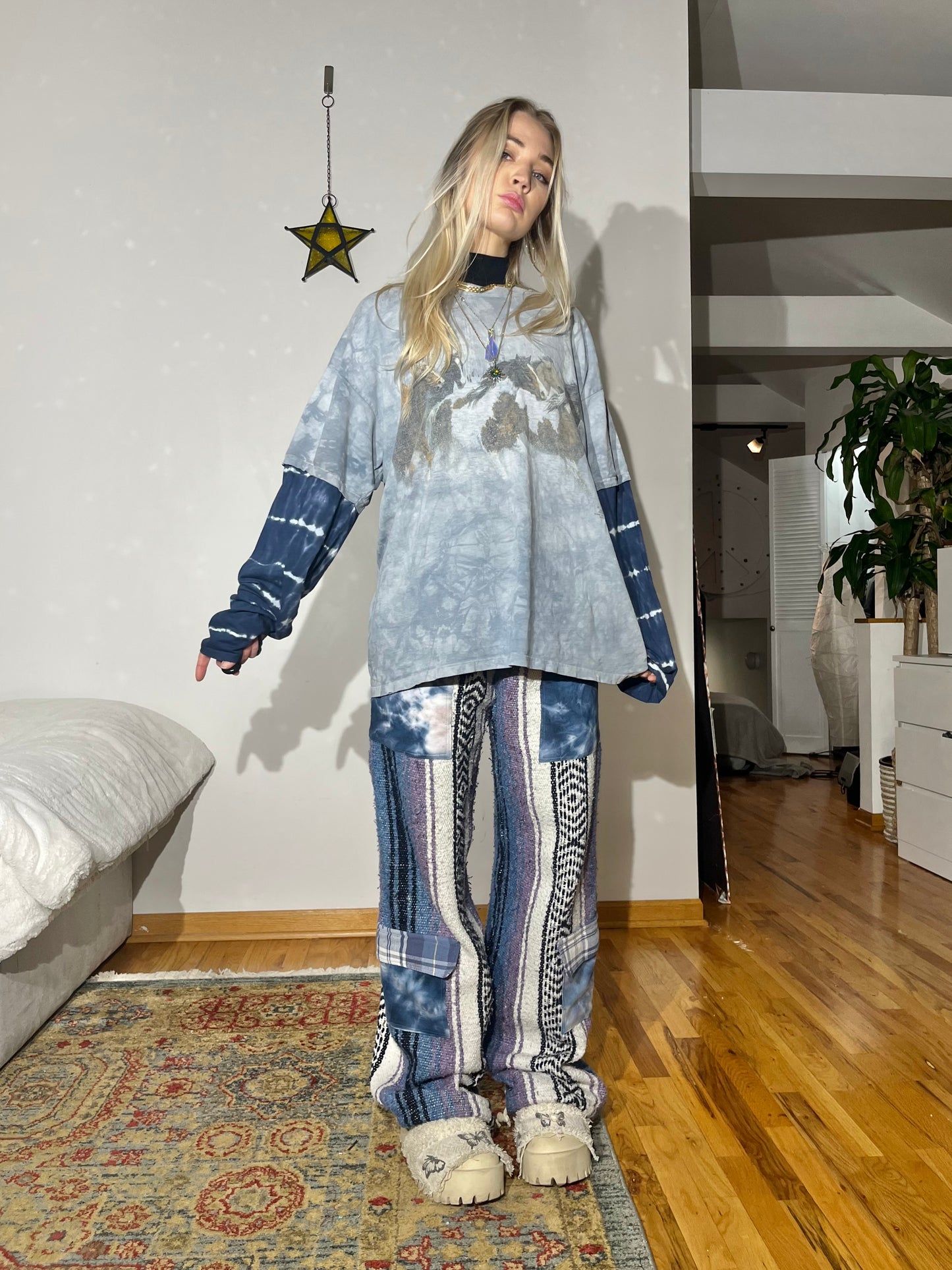 Reclaimed Caught Me Running Wild Long Sleeve