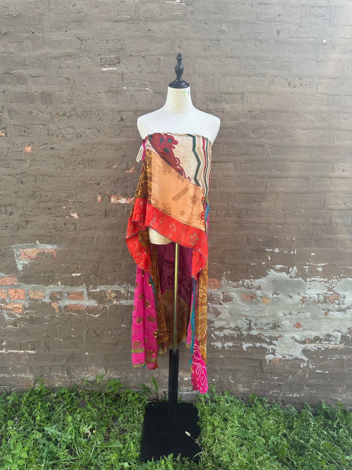 The Sophia Reclaimed Wrap Skirt/Top 2
