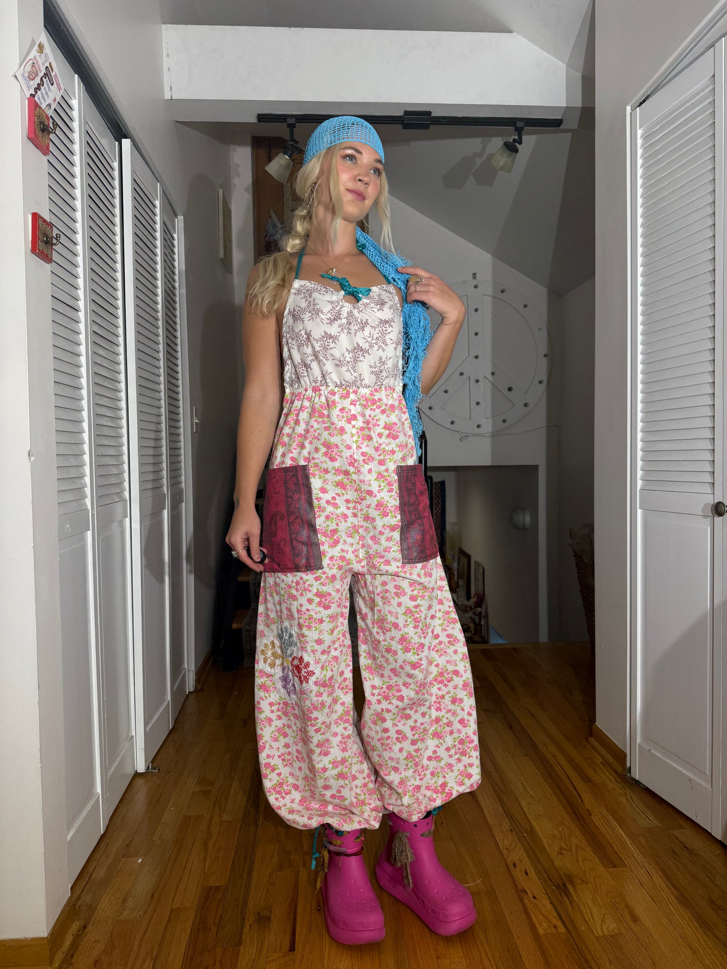 Reclaimed Clovers and Roses Onesie
