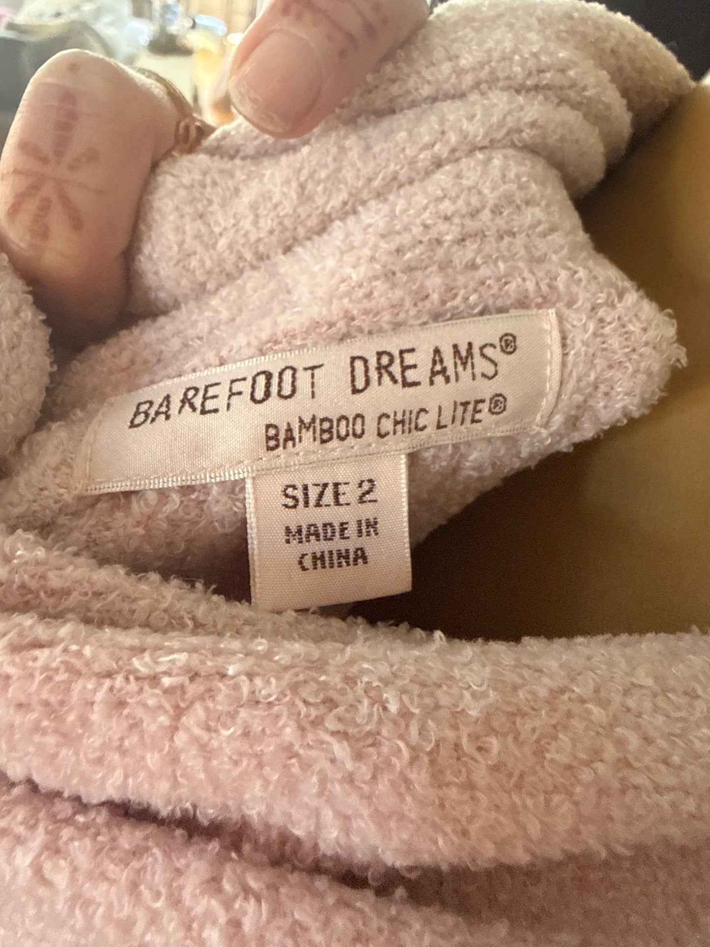 Soft Barefoot Dreams Pink Cardigan