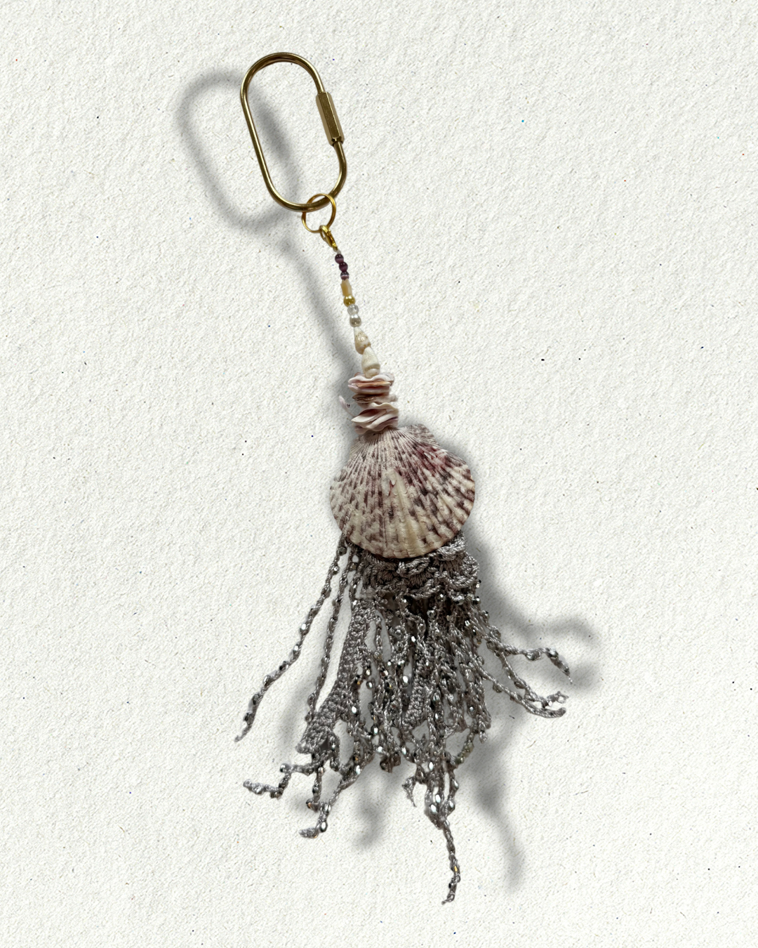 Sea Shell Bag Charm