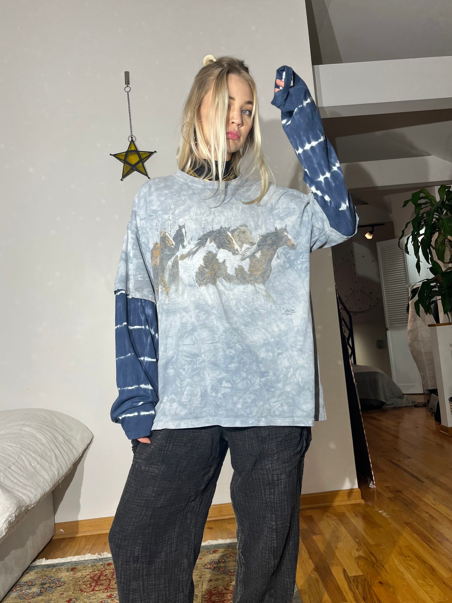Reclaimed Caught Me Running Wild Long Sleeve