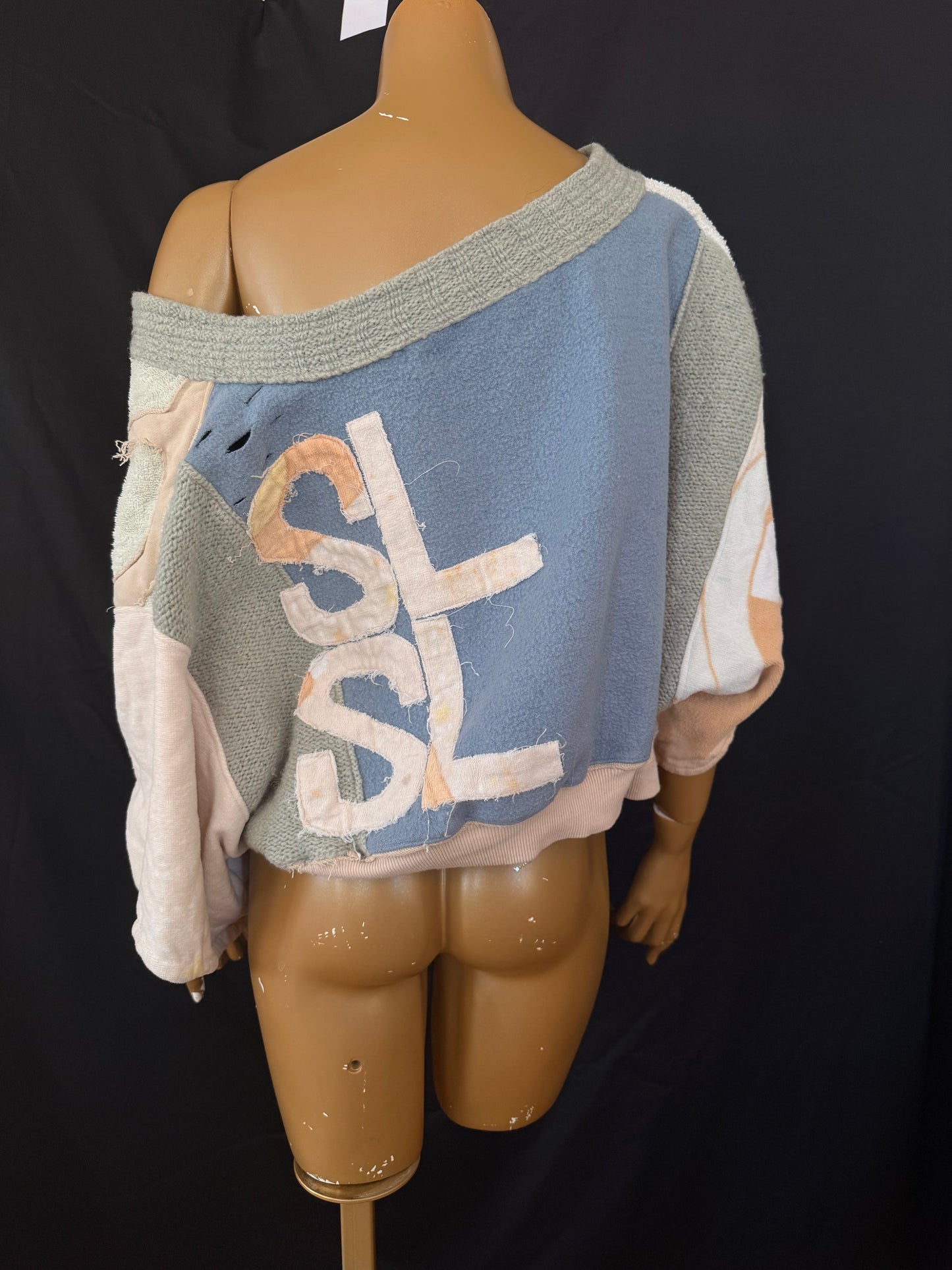 Reclaimed Griz Show Love Spread Love Sweater Tee