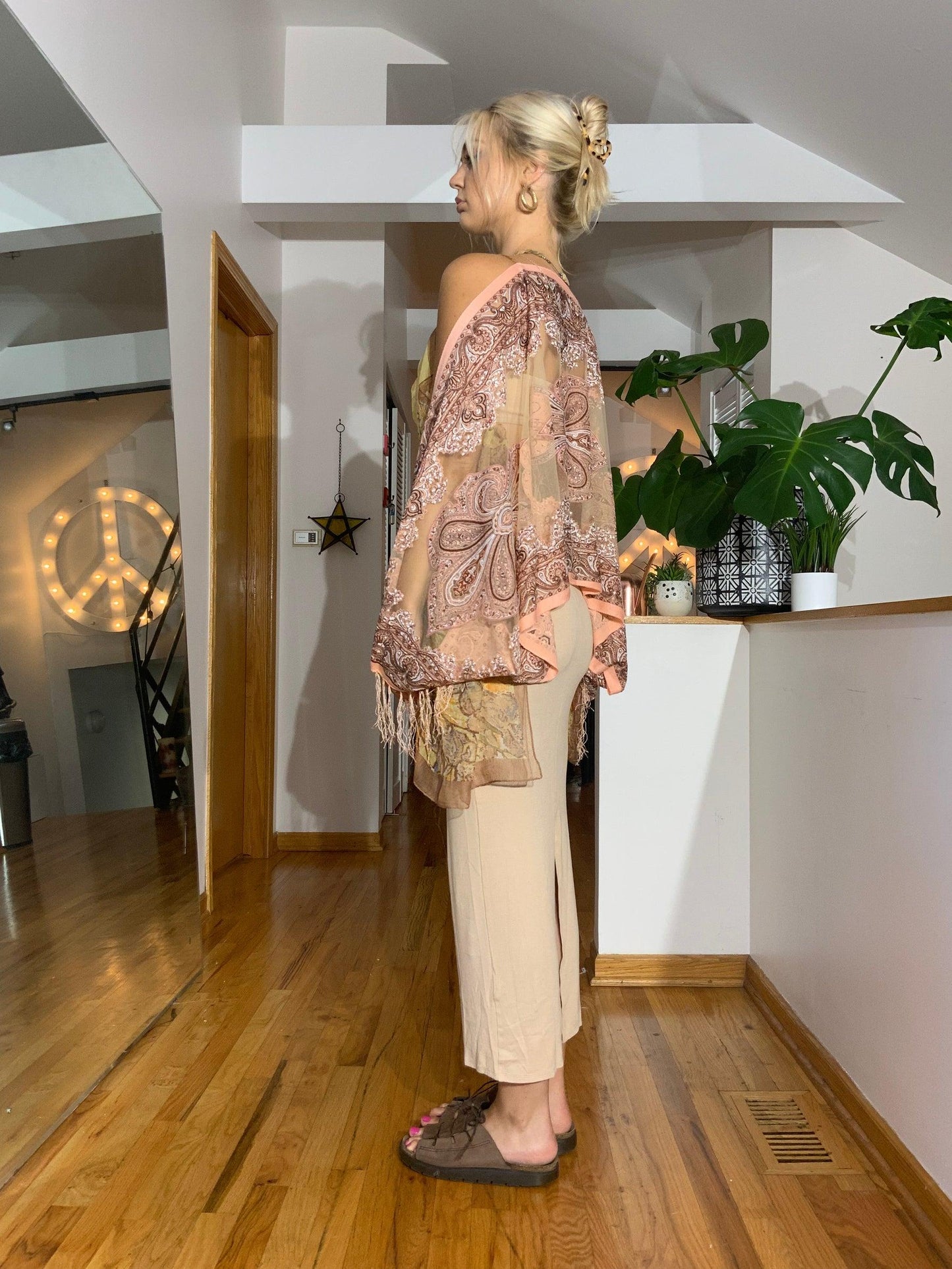 Custom Scarf Top - Hippie Hued