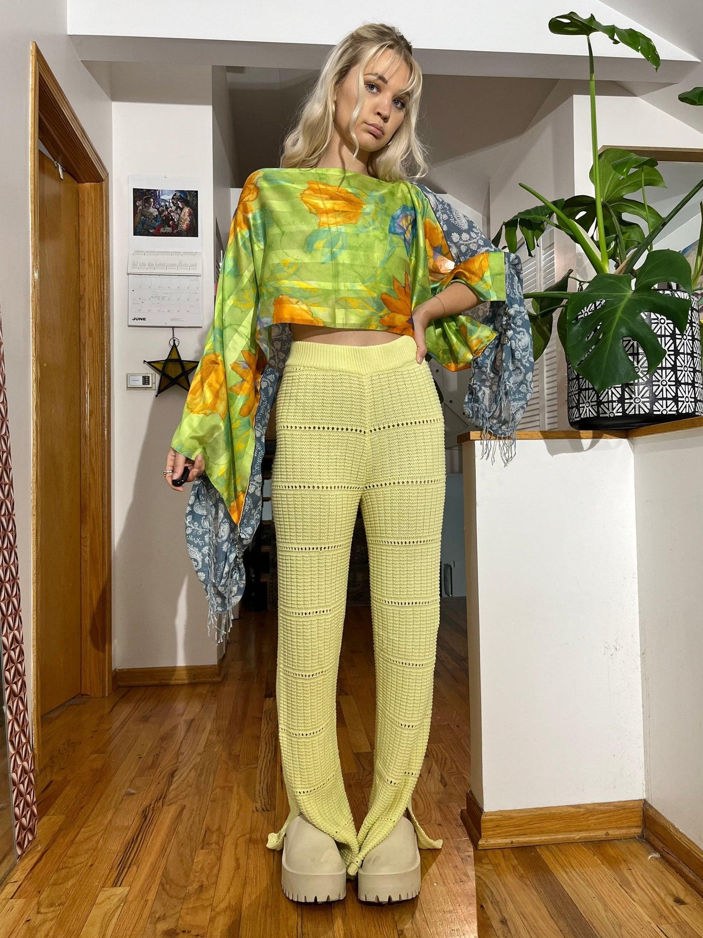 Custom Scarf Top - Hippie Hued