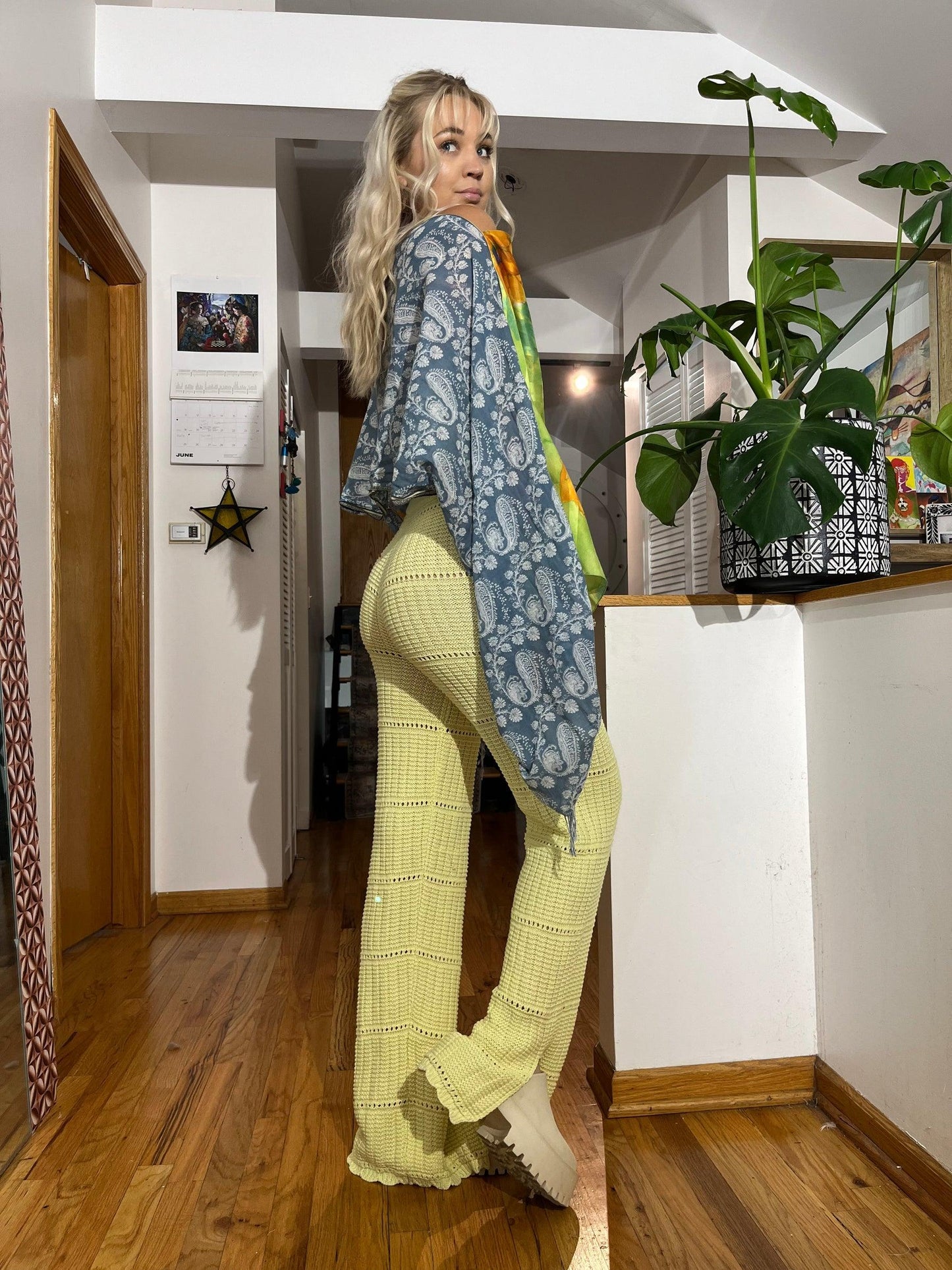Custom Scarf Top - Hippie Hued