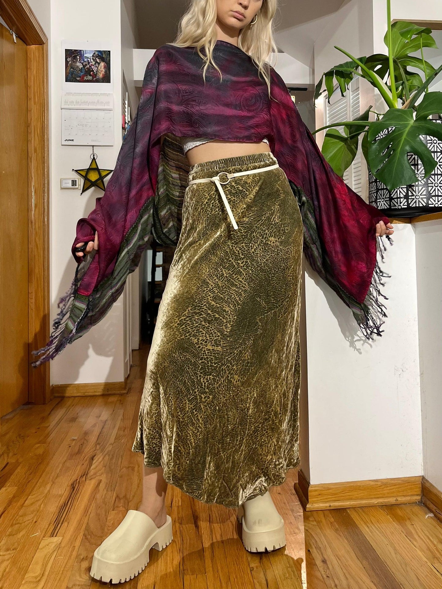 Custom Scarf Top - Hippie Hued