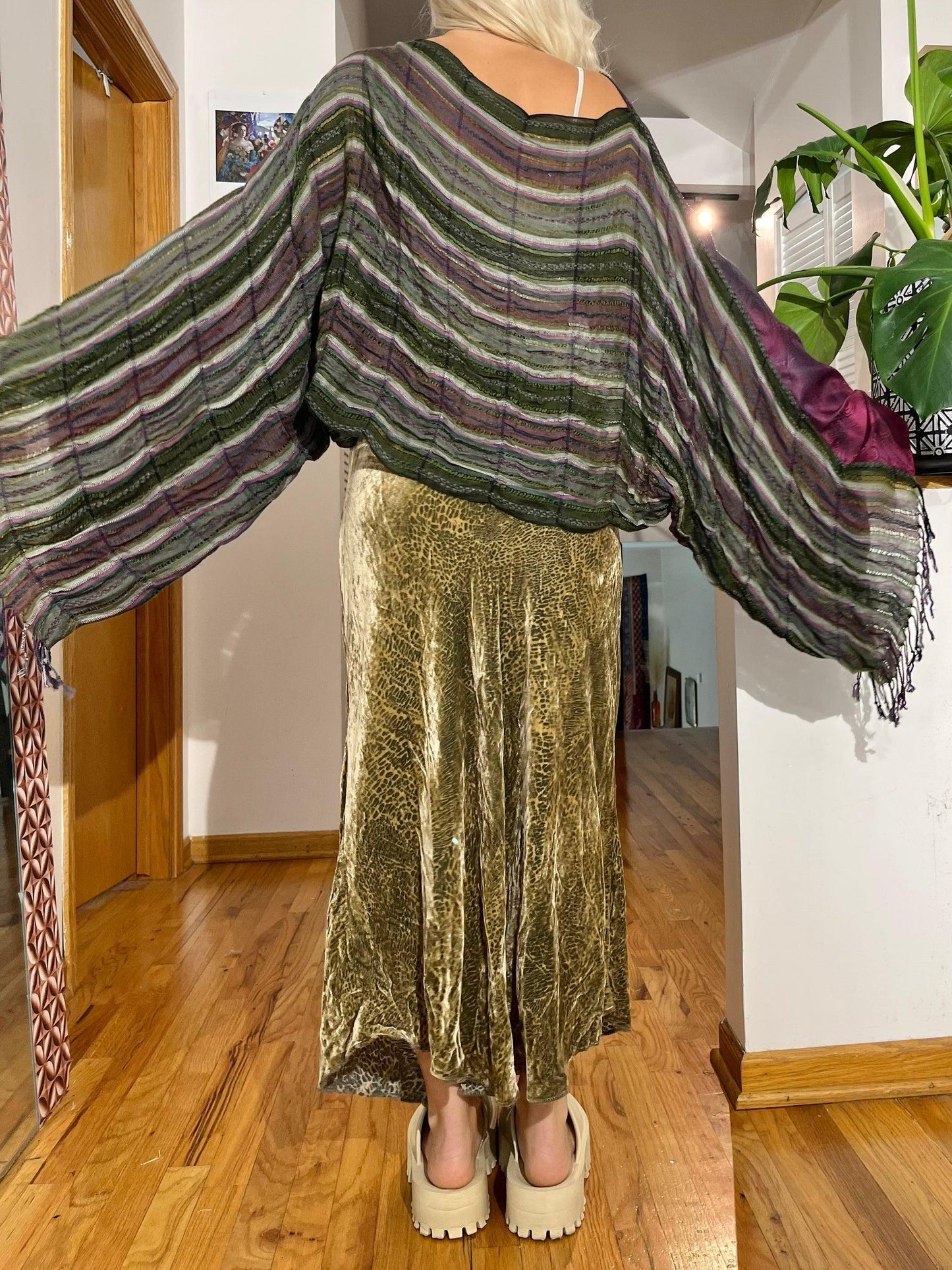 Custom Scarf Top - Hippie Hued