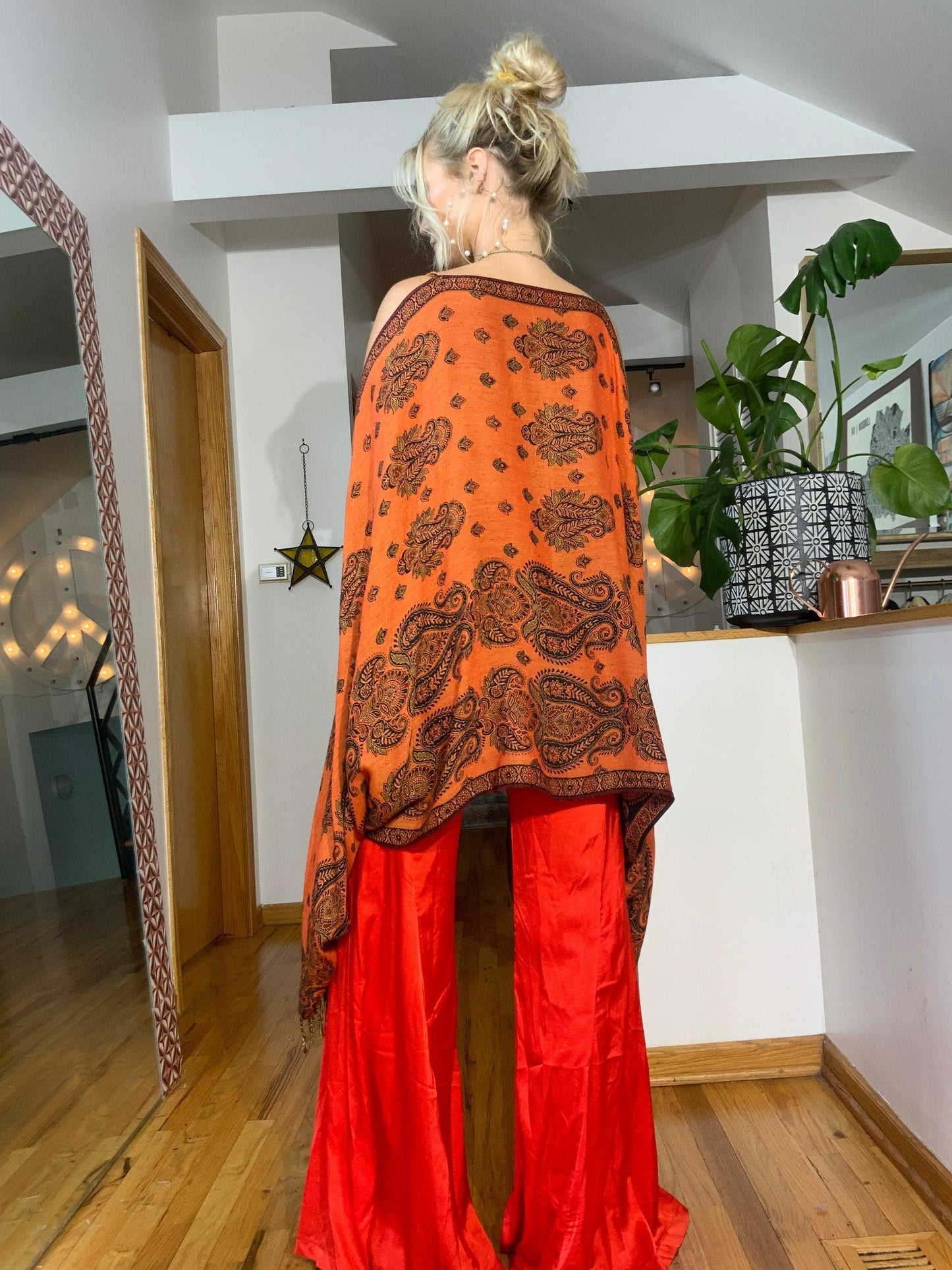 Custom Scarf Top - Hippie Hued