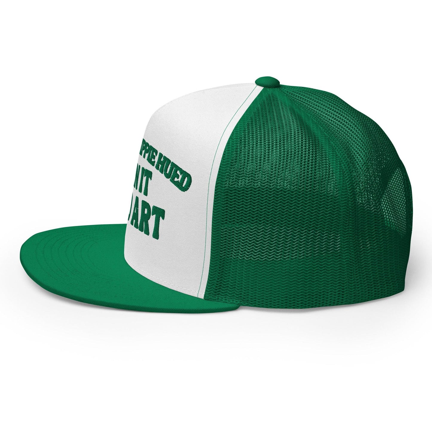 HH Turn it Into Art Green Trucker Cap - Hippie Hued