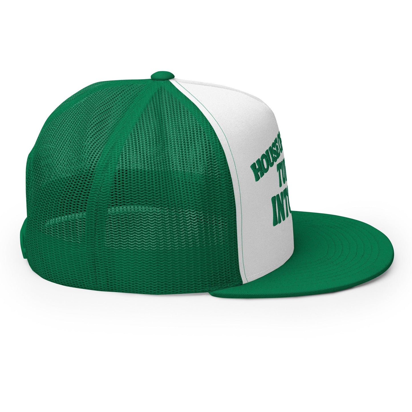 HH Turn it Into Art Green Trucker Cap - Hippie Hued