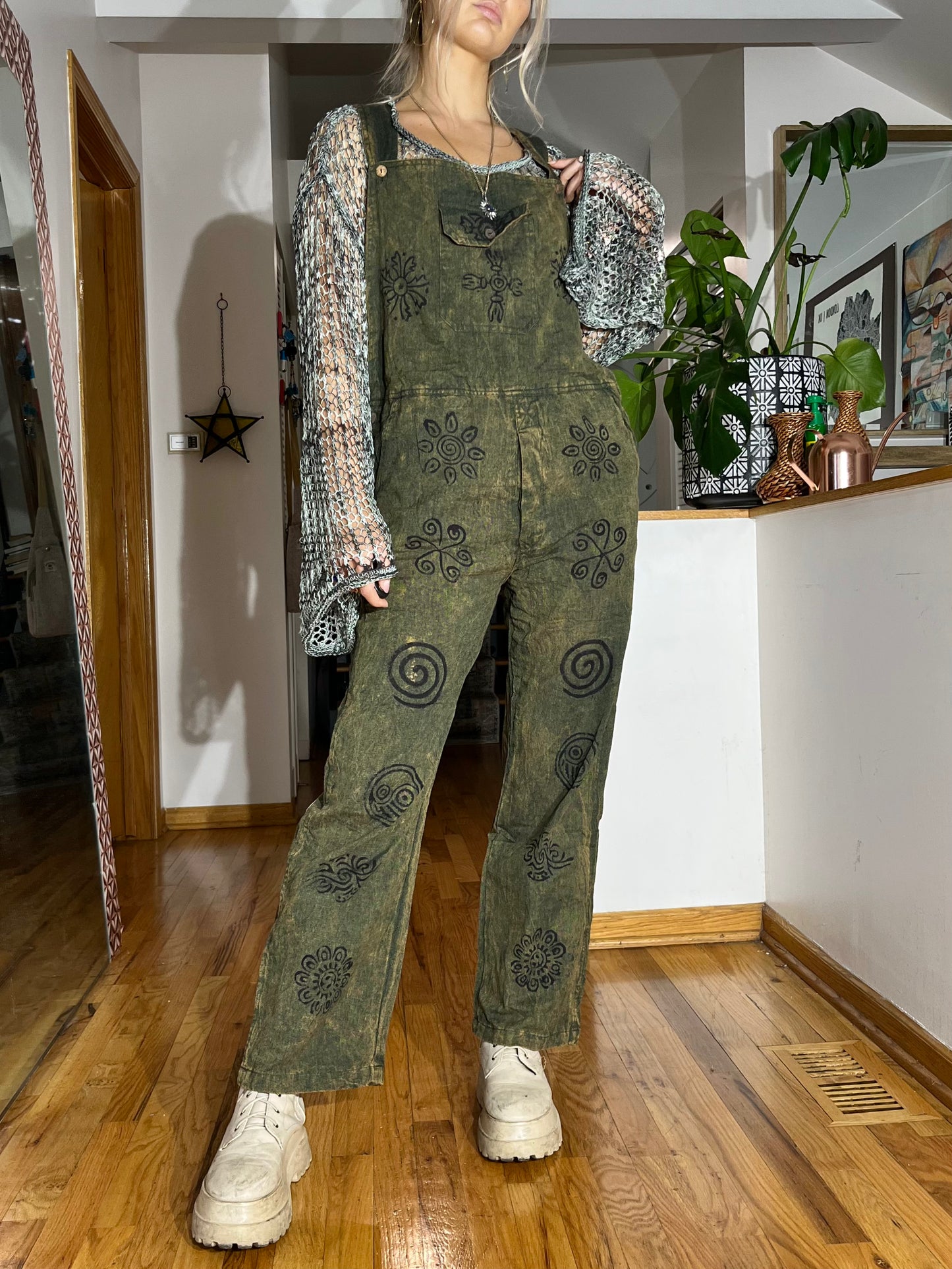 Ratata Hand Block Print Overall