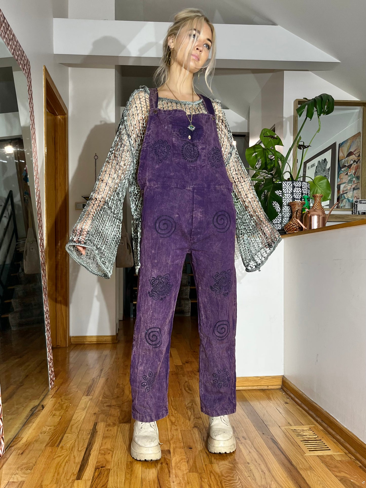 Ratata Hand Block Print Overall