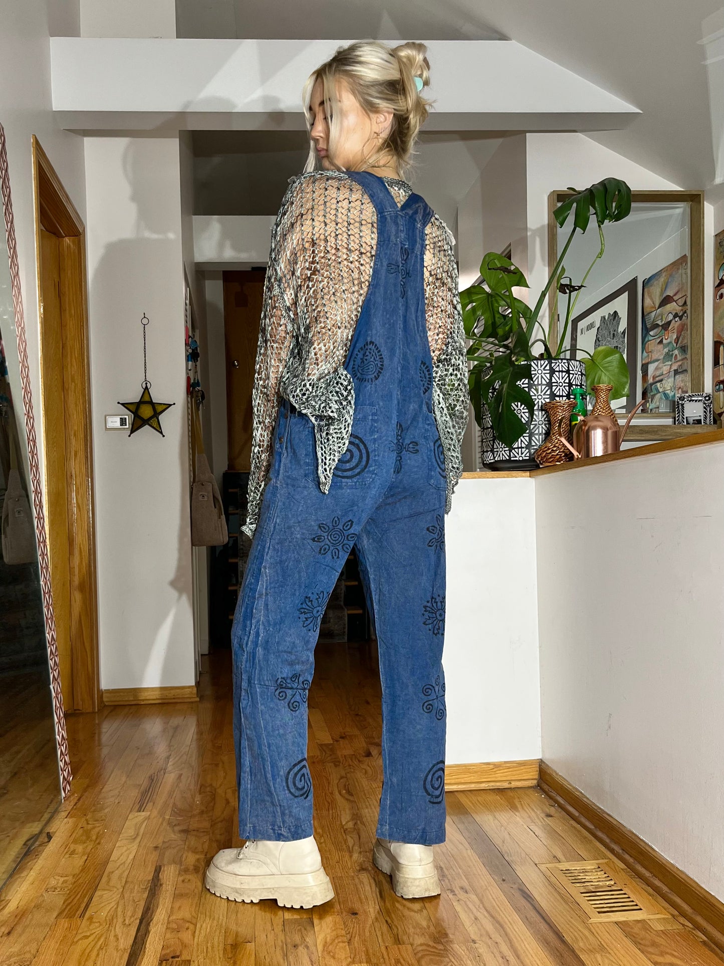 Ratata Hand Block Print Overall