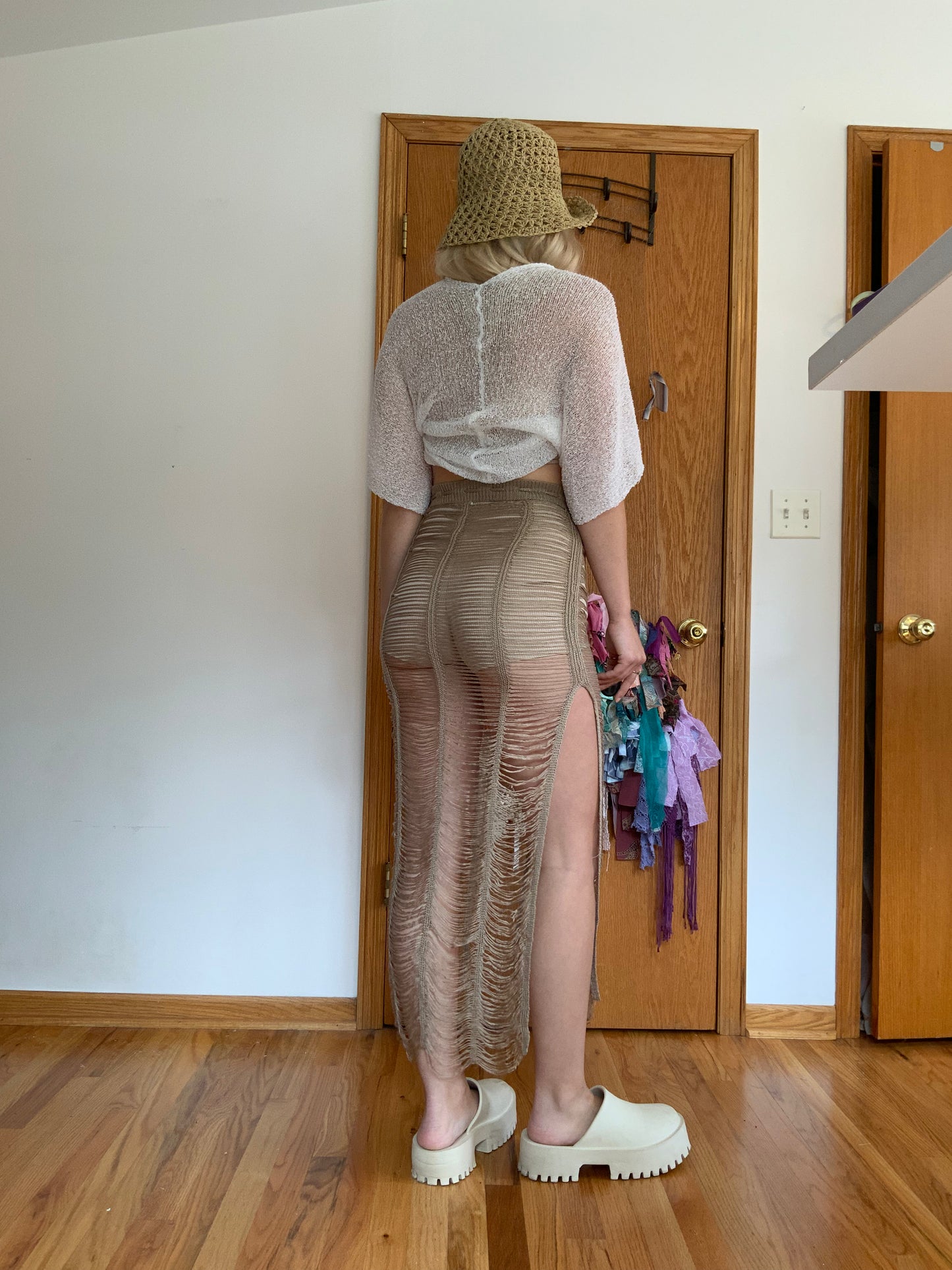 The Jaw Dropper Crochet Skirt