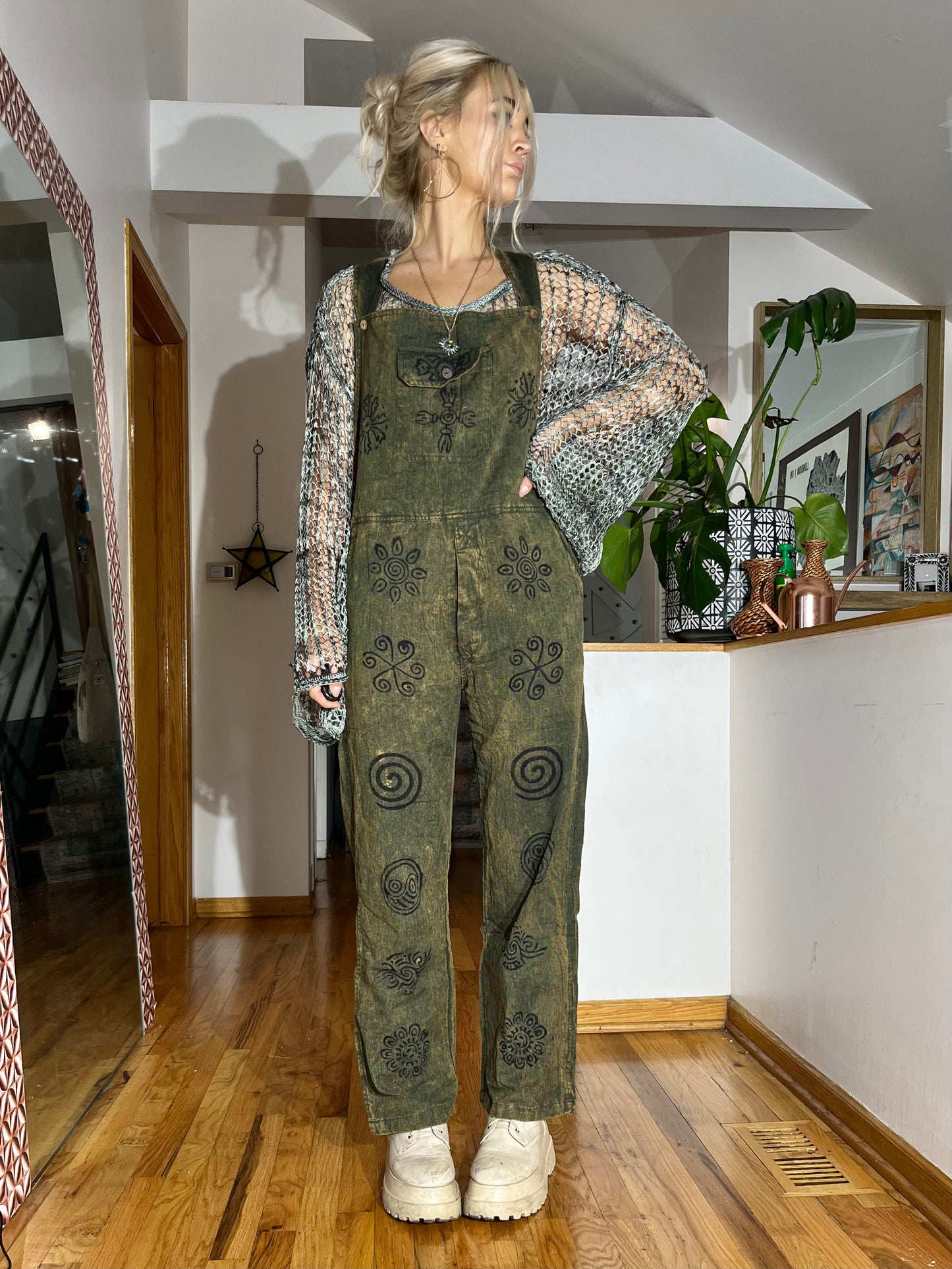 Ratata Hand Block Print Overall