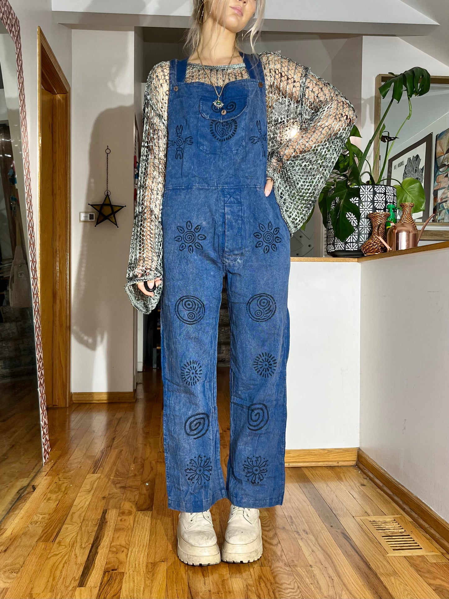 Ratata Hand Block Print Overall