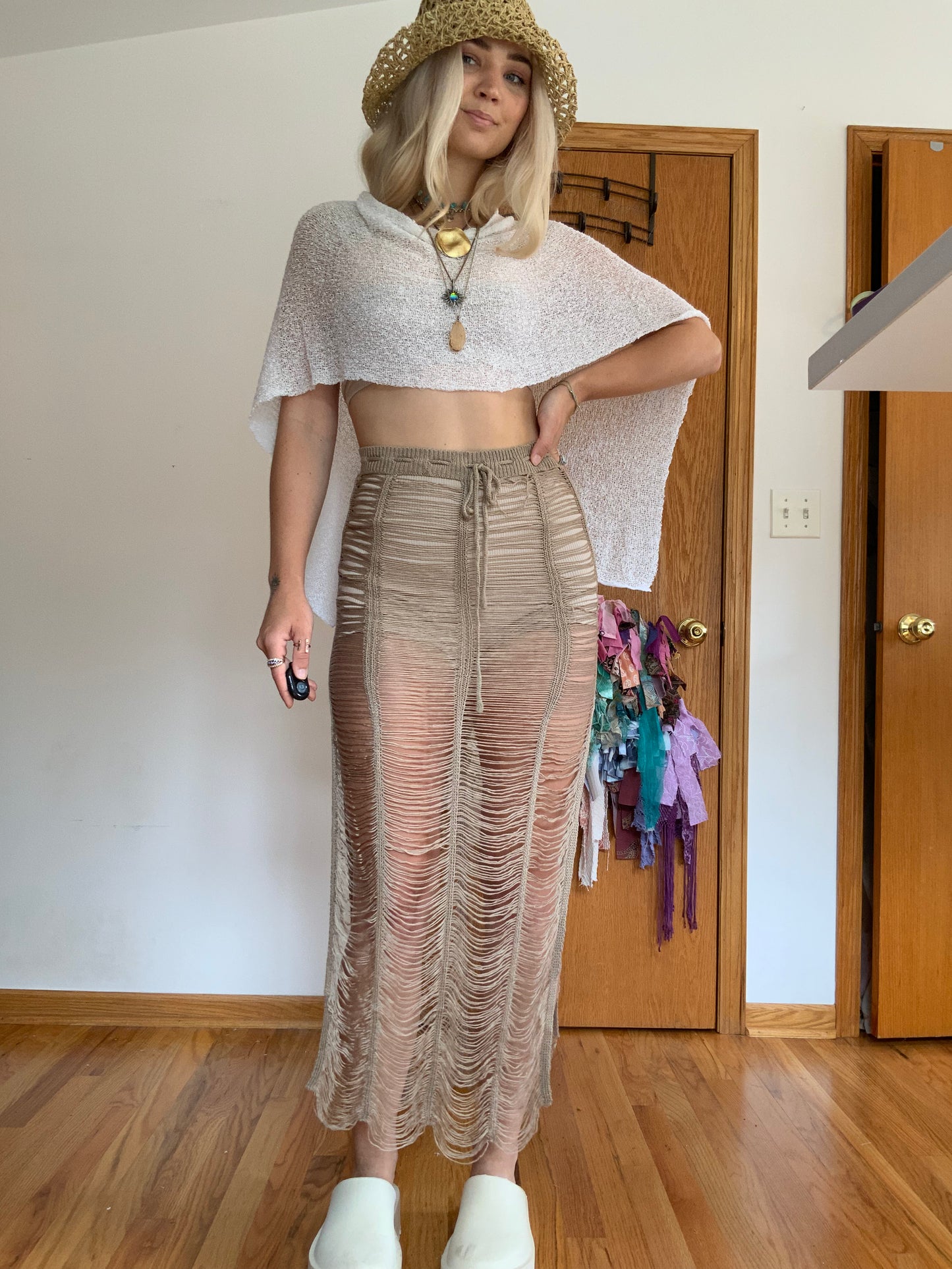 The Jaw Dropper Crochet Skirt