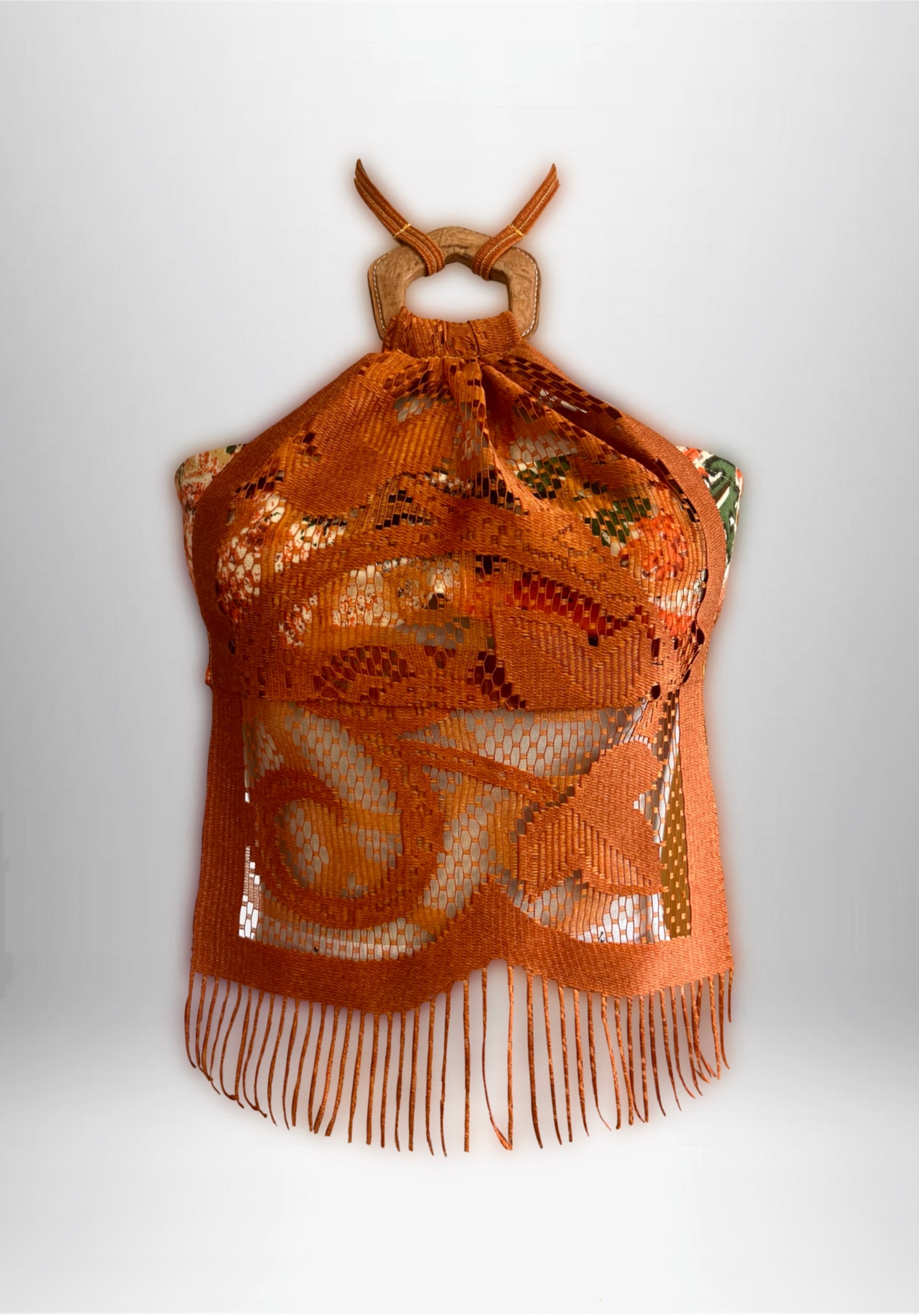 Reclaimed Something in Orange Top